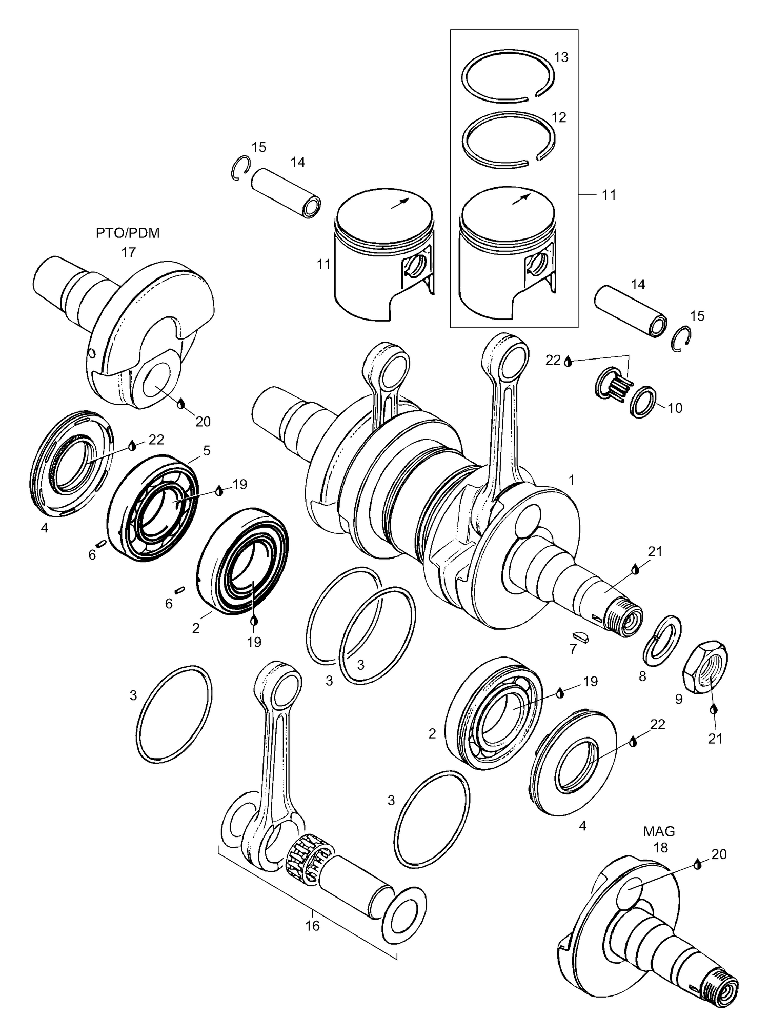 01- Crankshaft Assy