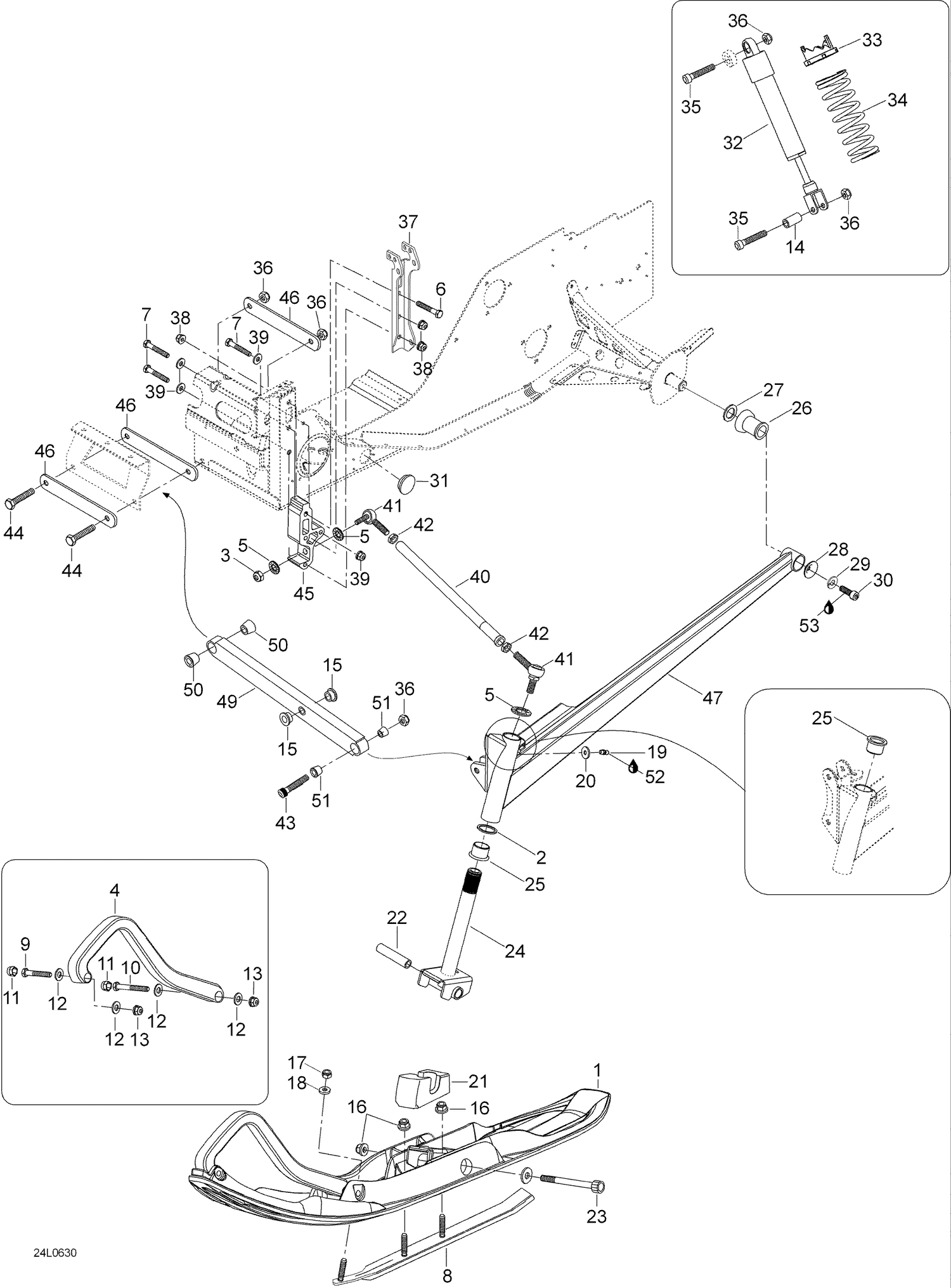 07- Front Suspension And Ski