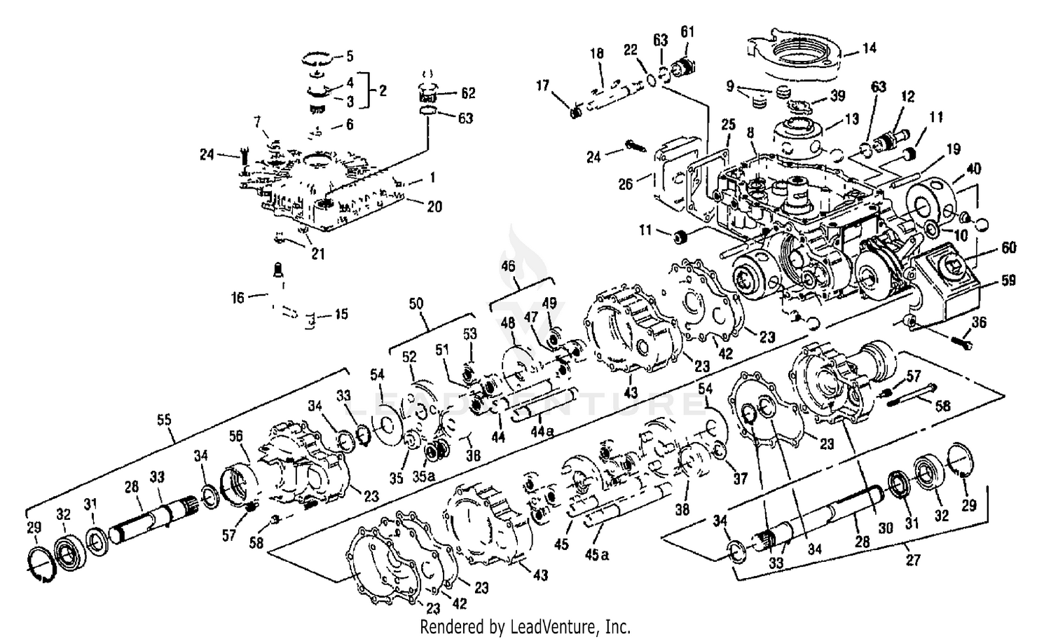 HYDROSTATIC DIFFERENTIAL ASSEMBLY