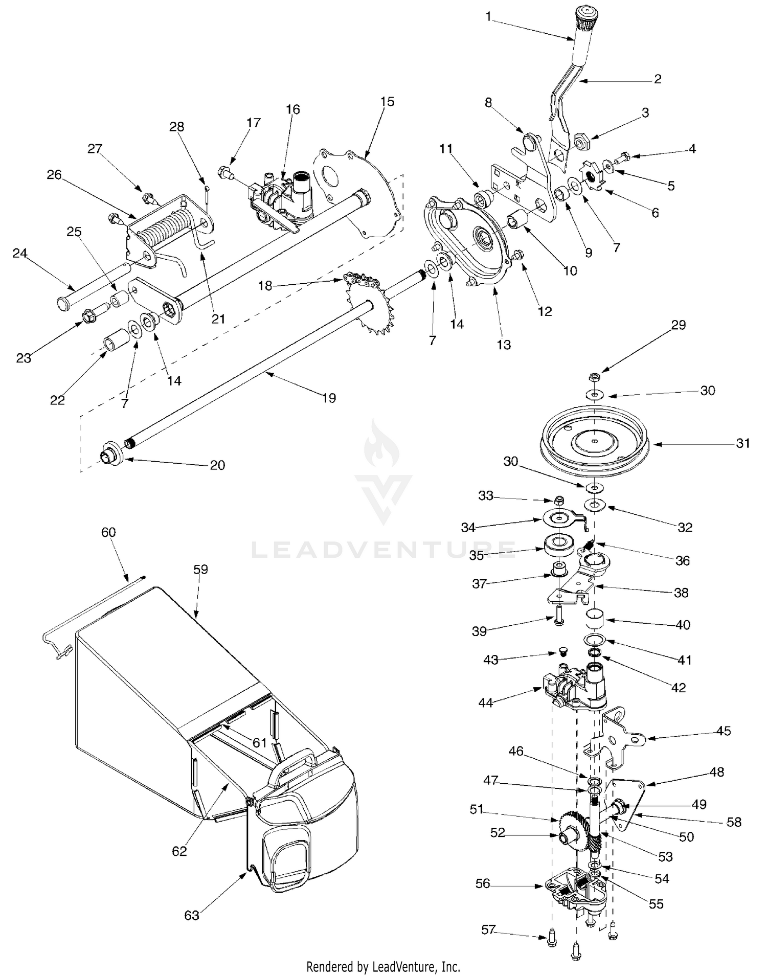 Transmission & Bag