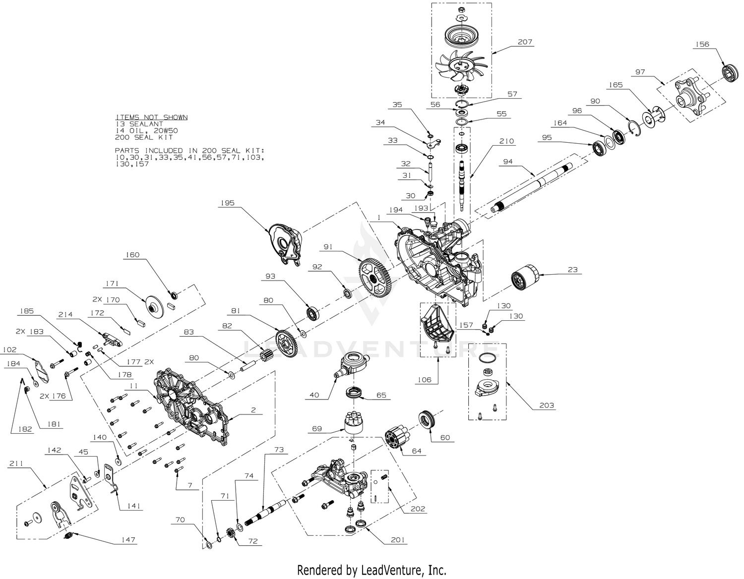 Transmission (LH)