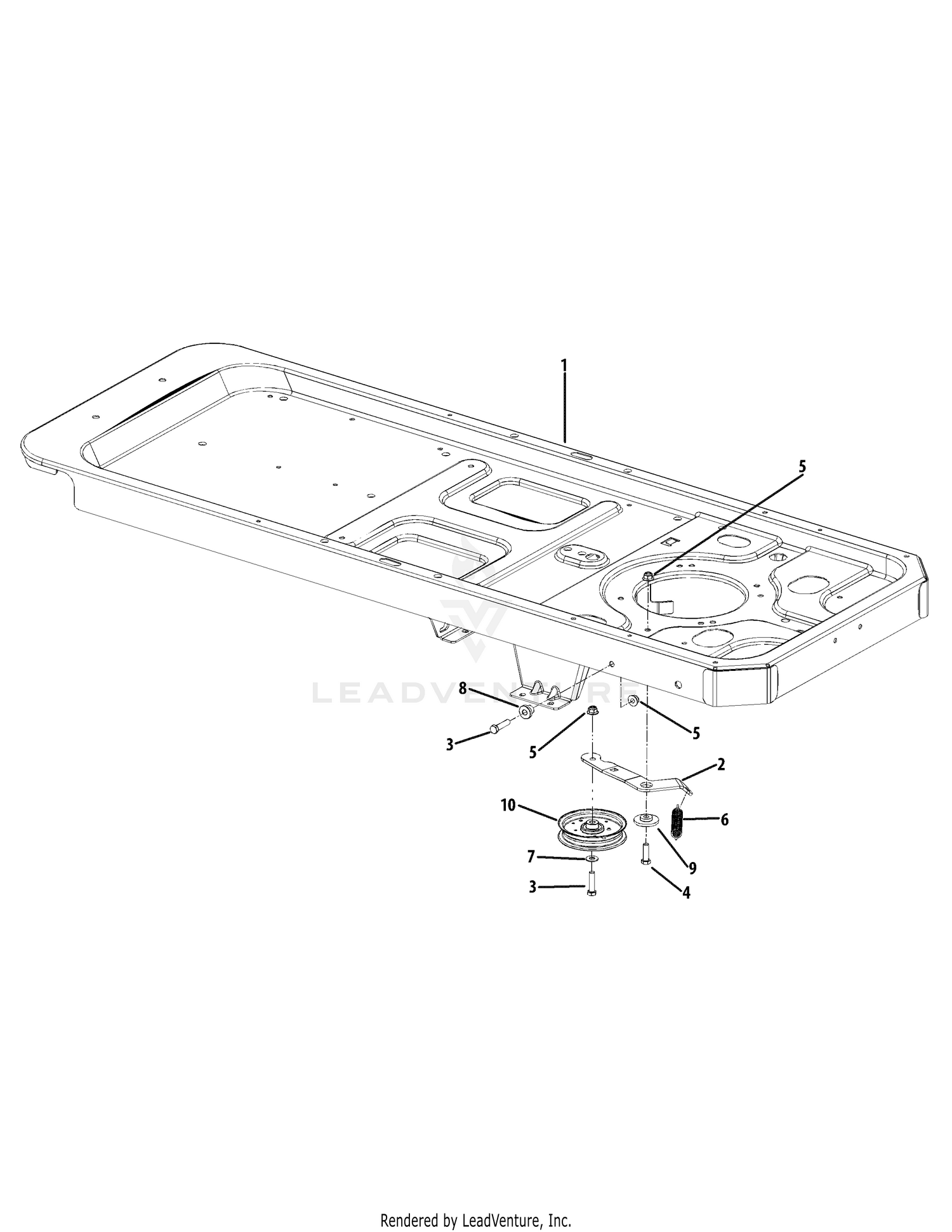 Frame & Drive Idler Assembly