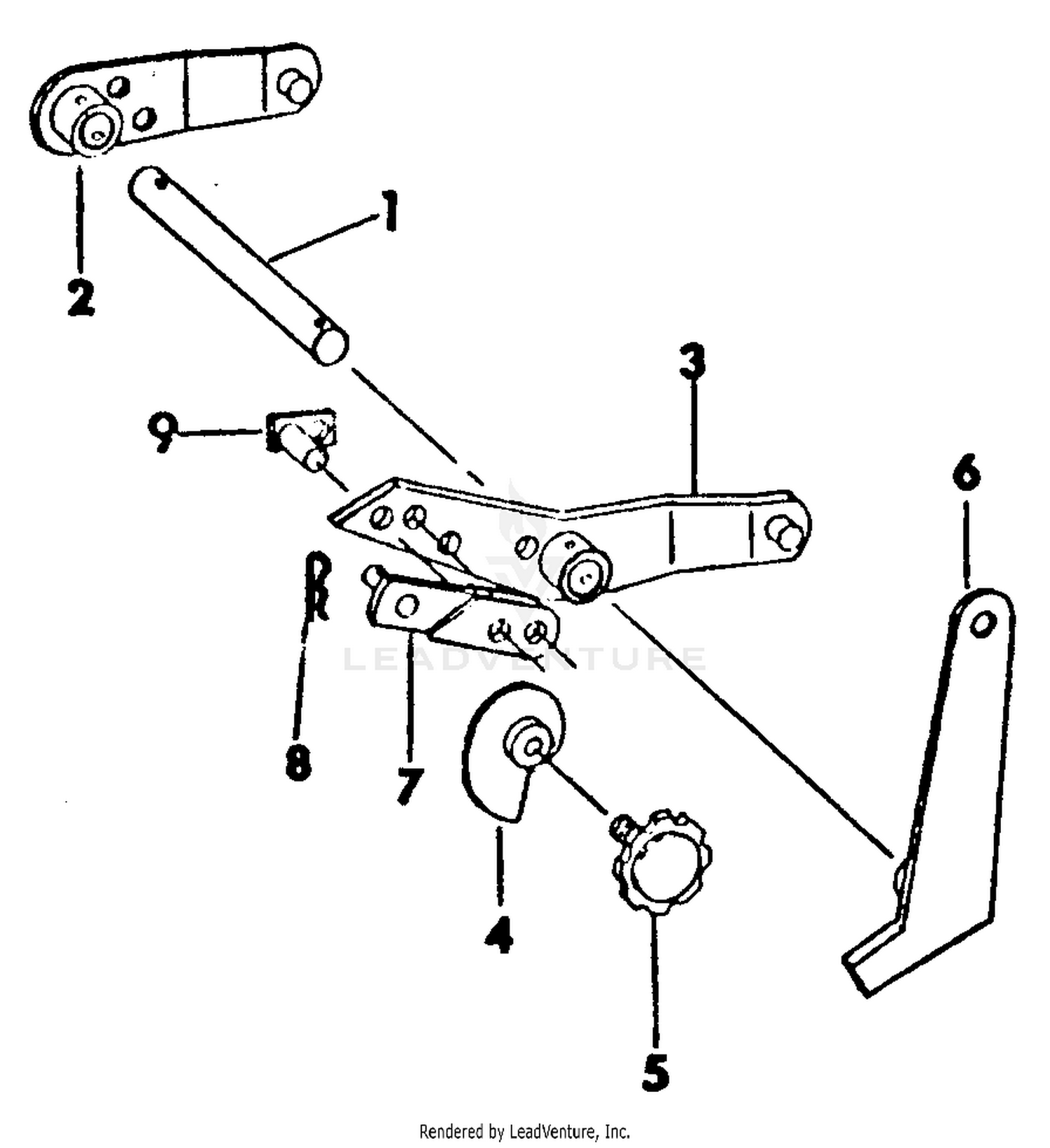 Hydraulic Lift Rockshaft & Connections
