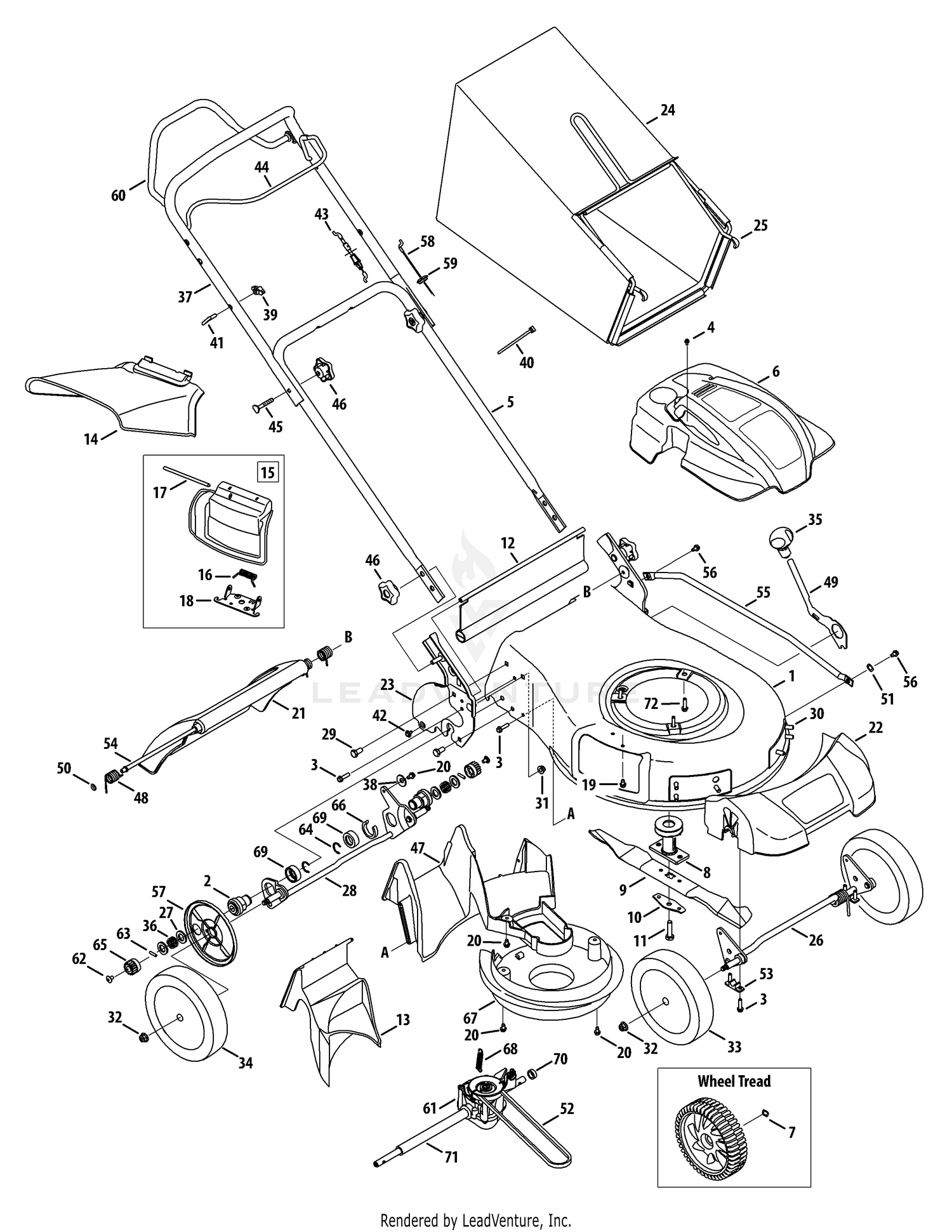 Cub Cadet CC550SP 12A 18M7 HM 2012 12A 18M7010 HM 2012 CC550SP General Assembly