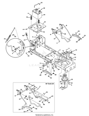 Huskee lt4200 best sale lawn tractor parts