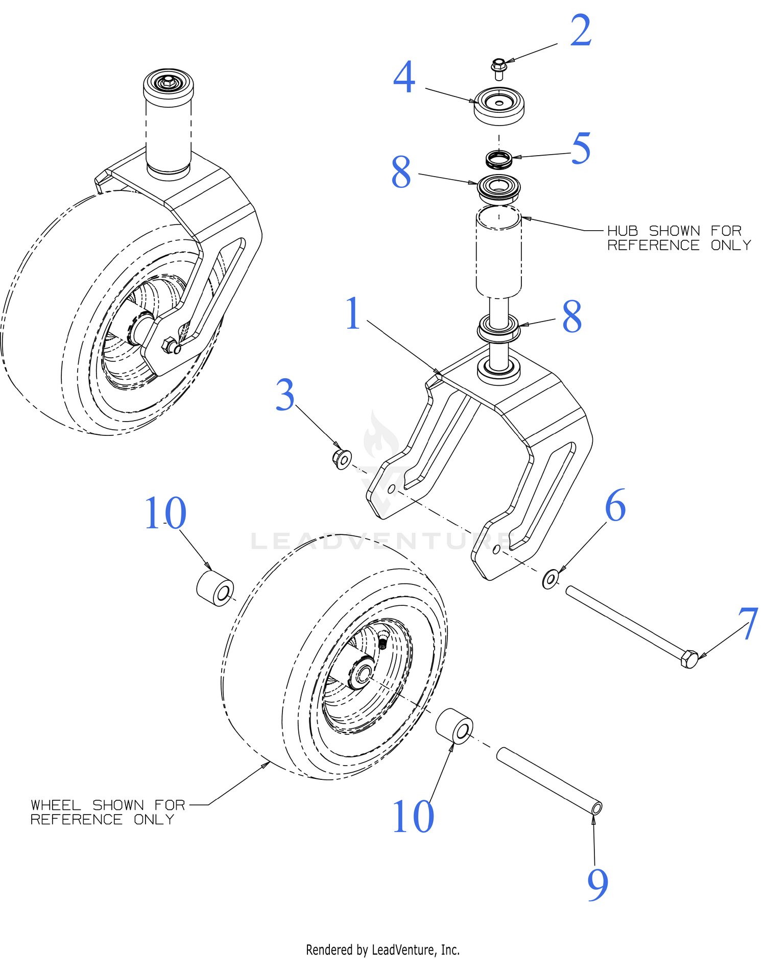 Front Caster