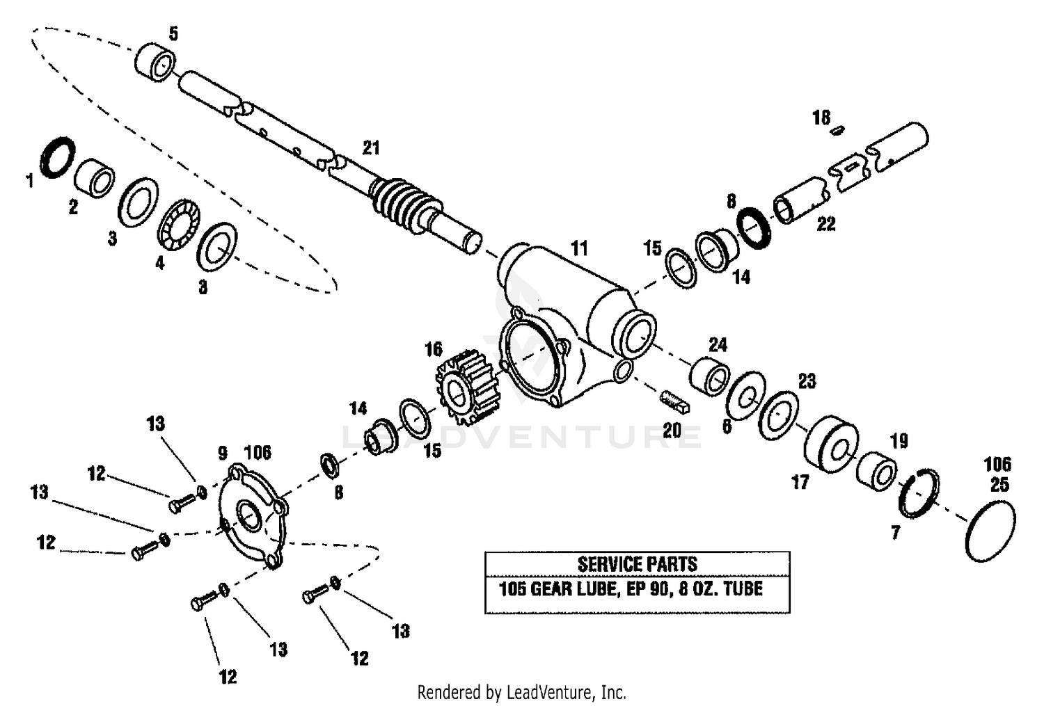 GEAR CASE ASSEMBLY