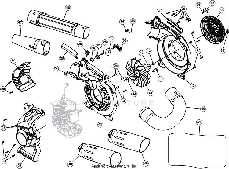 Craftsman by MTD CMXGAAMA27BV 41AR27BV791 Gas Blower - PartsWarehouse