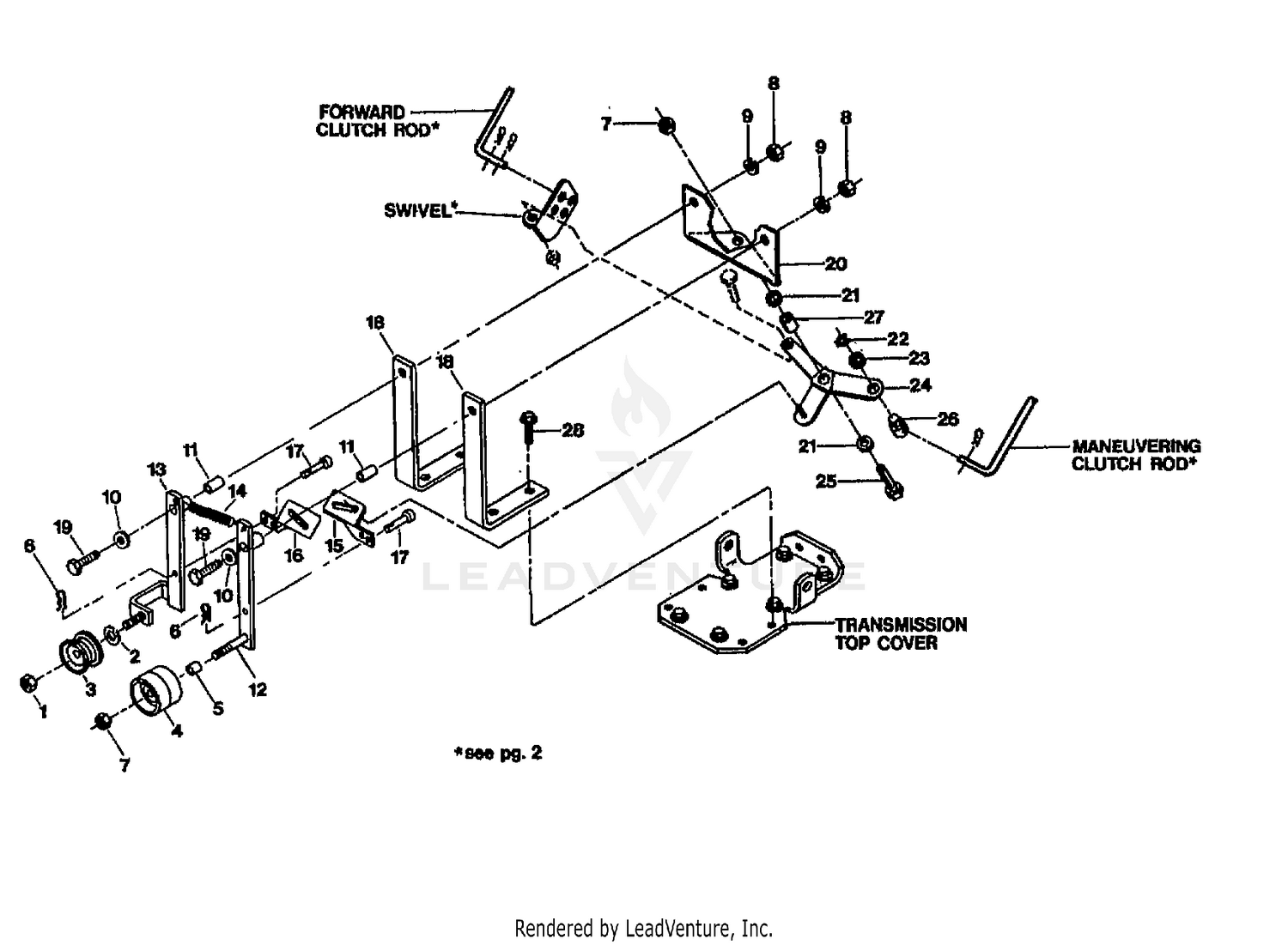FORWARD/REVERSE IDLER ASSEMBLY