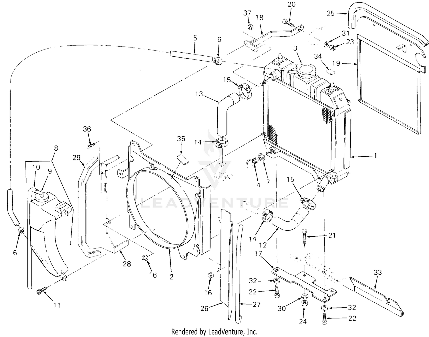 Radiator & Hoses
