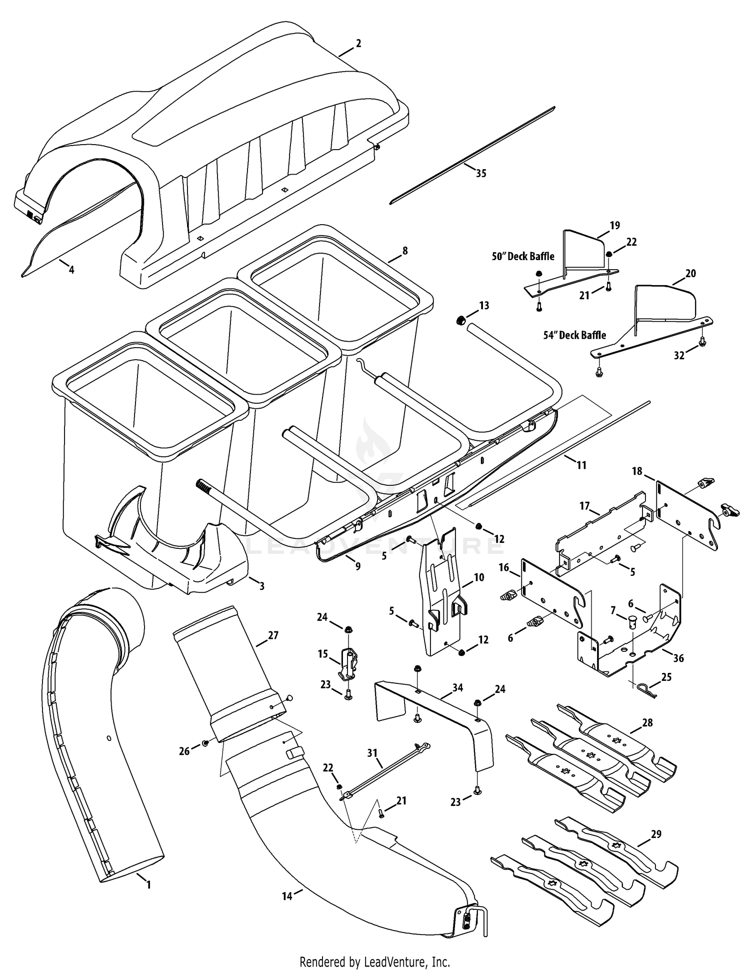 Craftsman triple bagger parts sales