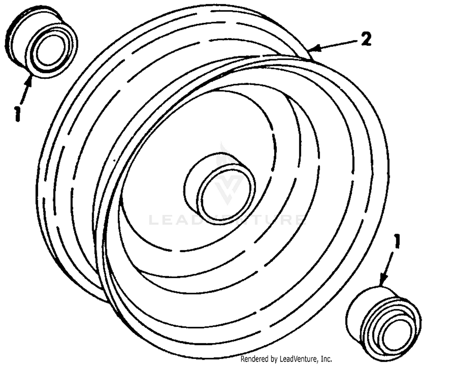 Front Wheels-Tractors W/ SN 632502 & Up