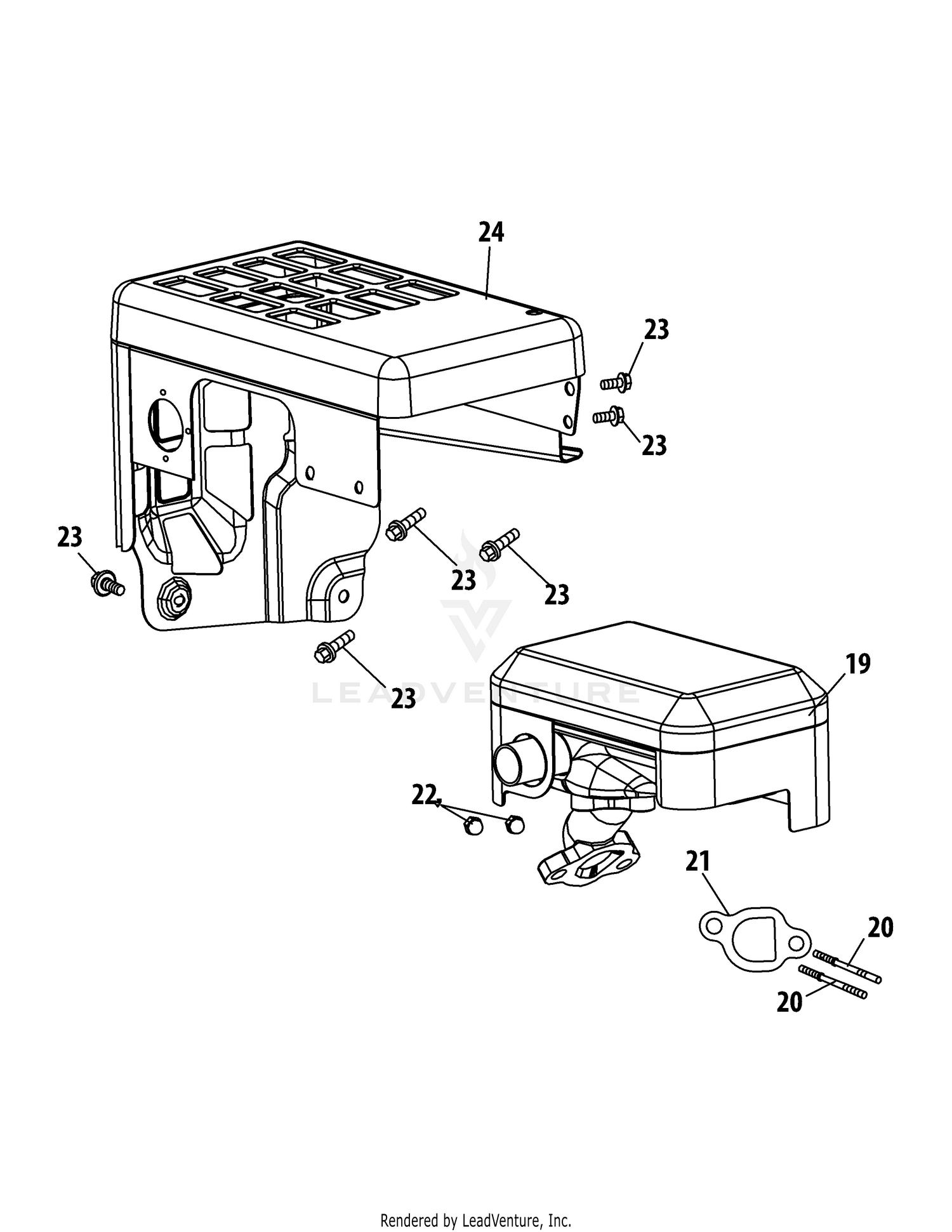 265-SUA Muffler Assembly