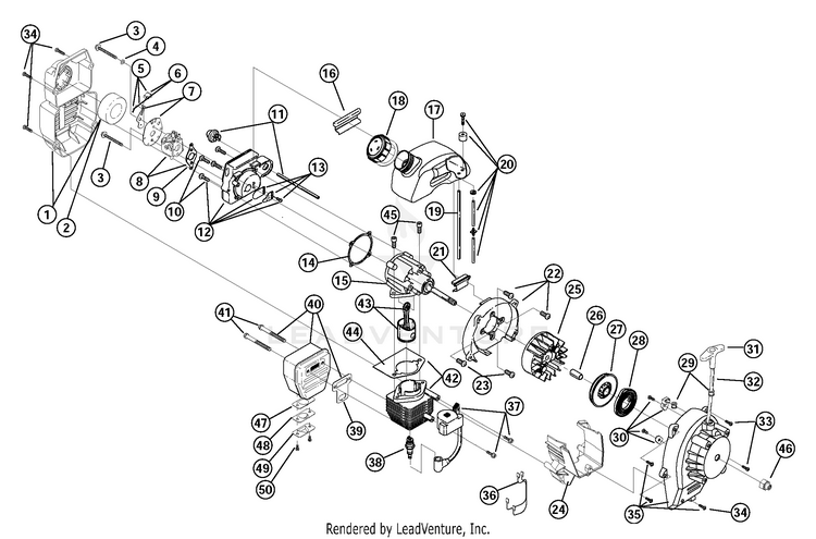 Ryobi Blower Gas Line Diagram