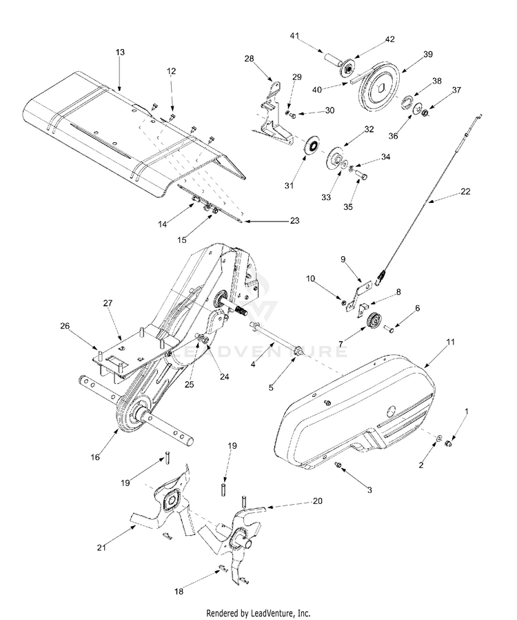 Yard Machines 21A-340-129 (2002) - PartsWarehouse