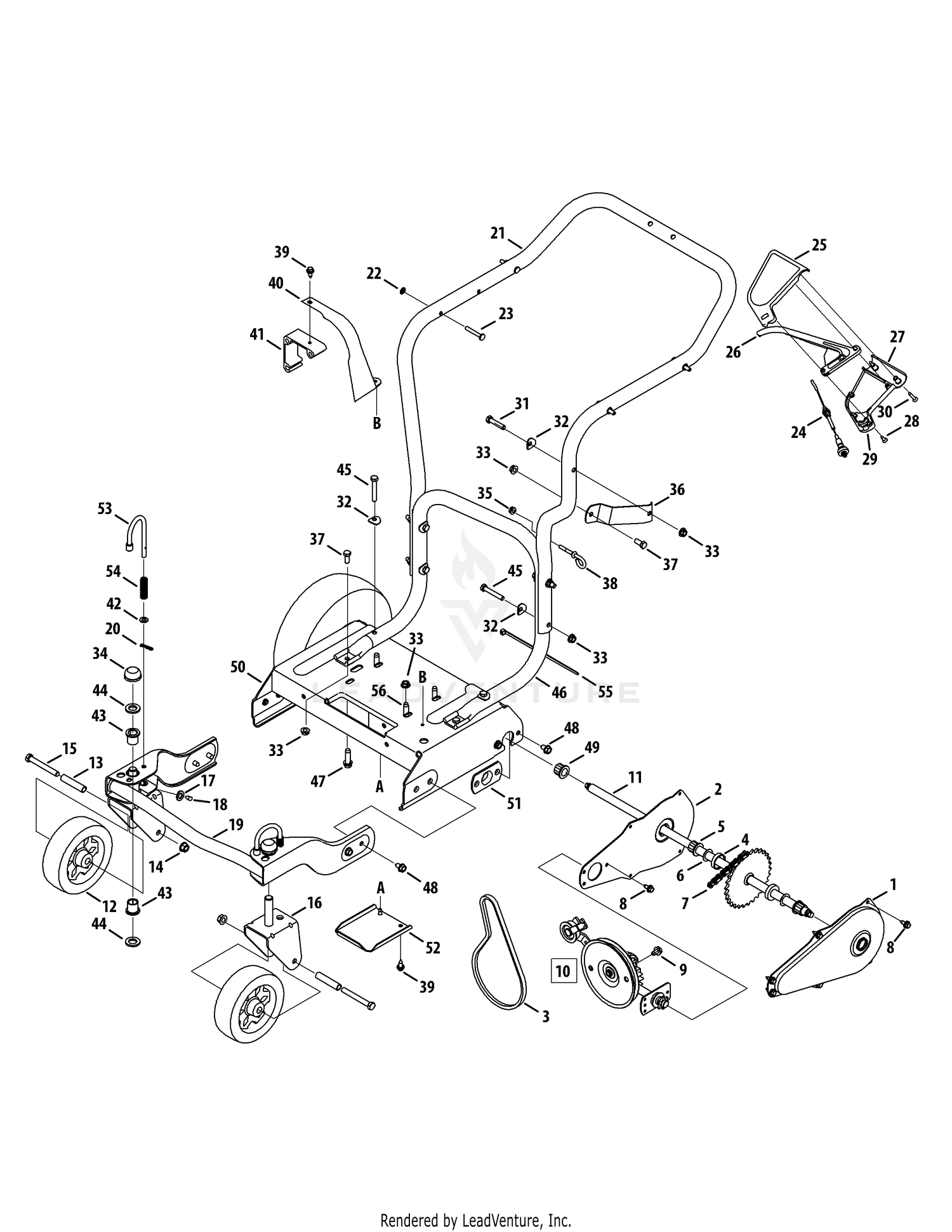 Handle & Wheels