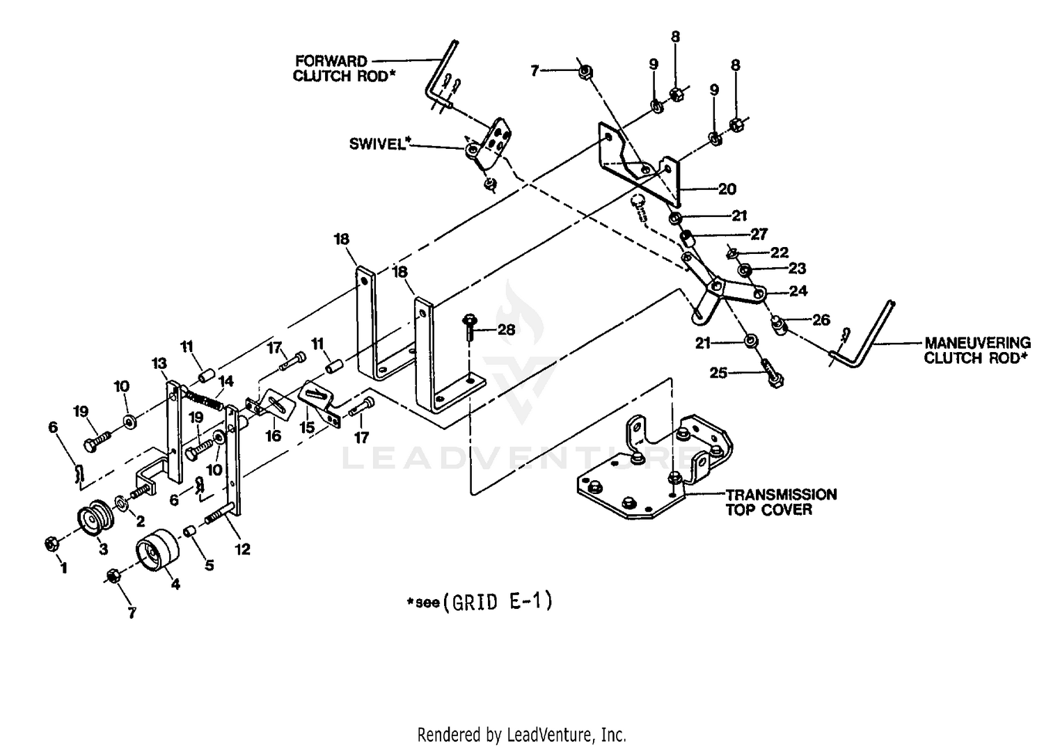 FORWARD/REVERSE IDLER ASSEMBLY