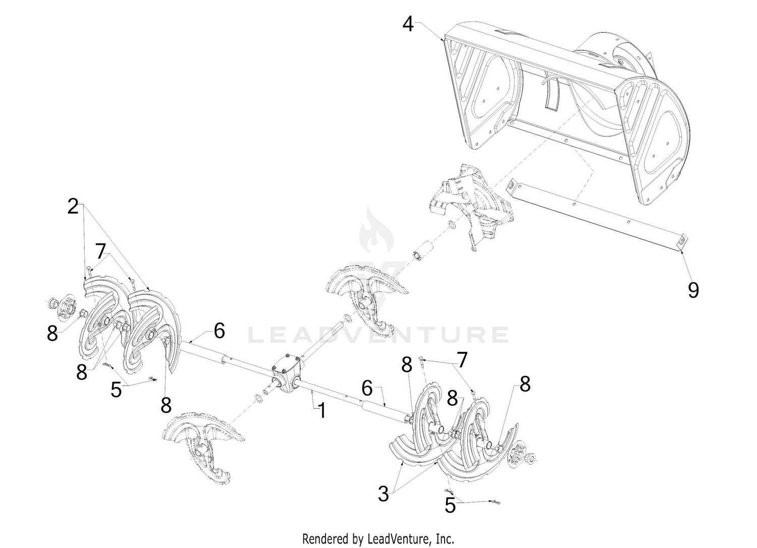 Auger Housing