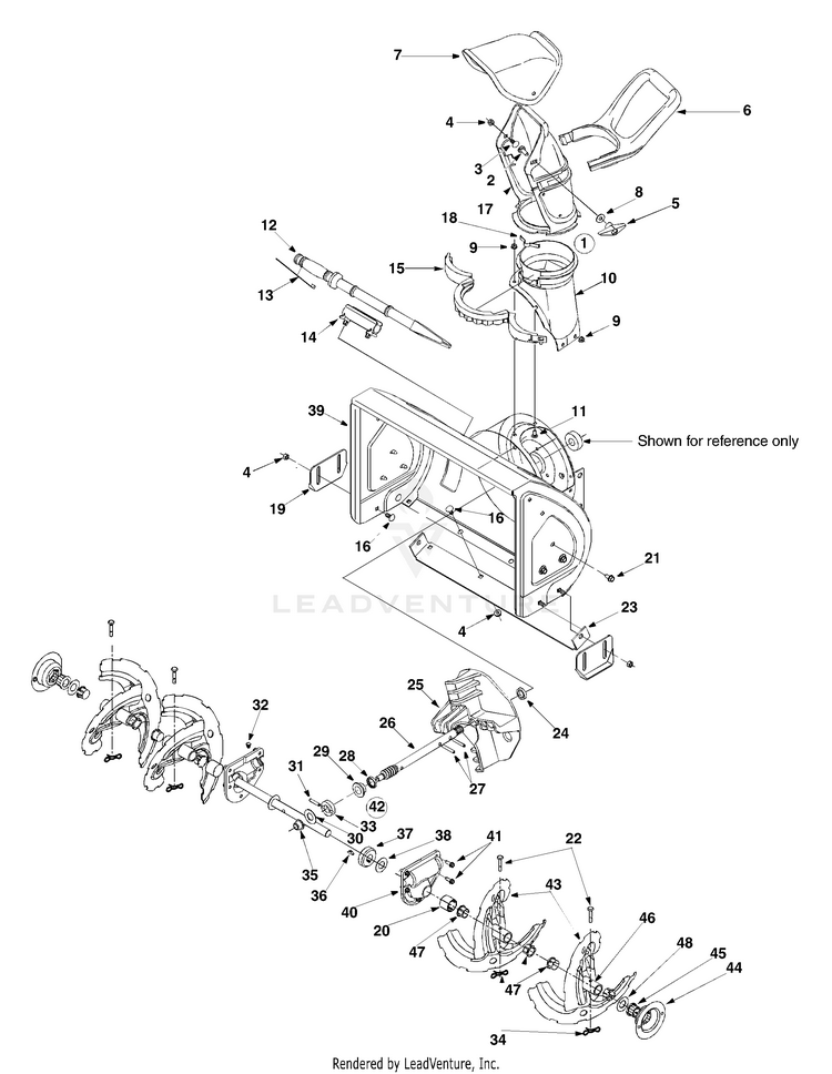 Craftsman By Mtd 31as3aad799 (247.887001) (2005) Snow Blower 