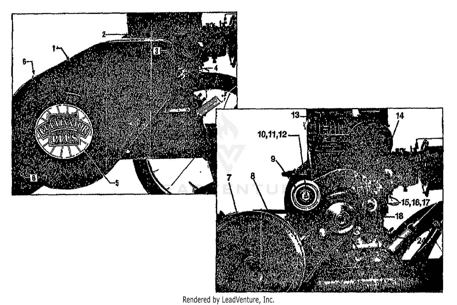 BELT COVER & PULLEYS
