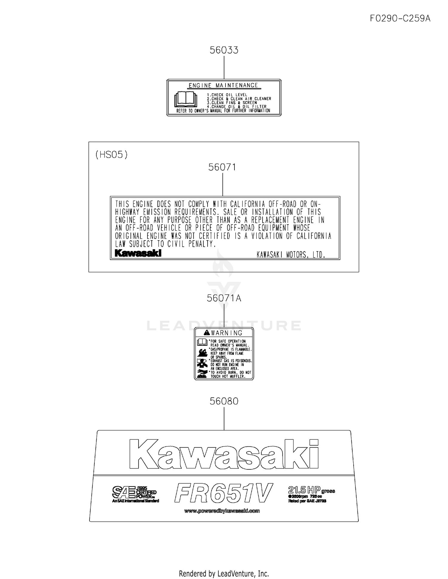 FR651V-HS05 LABEL