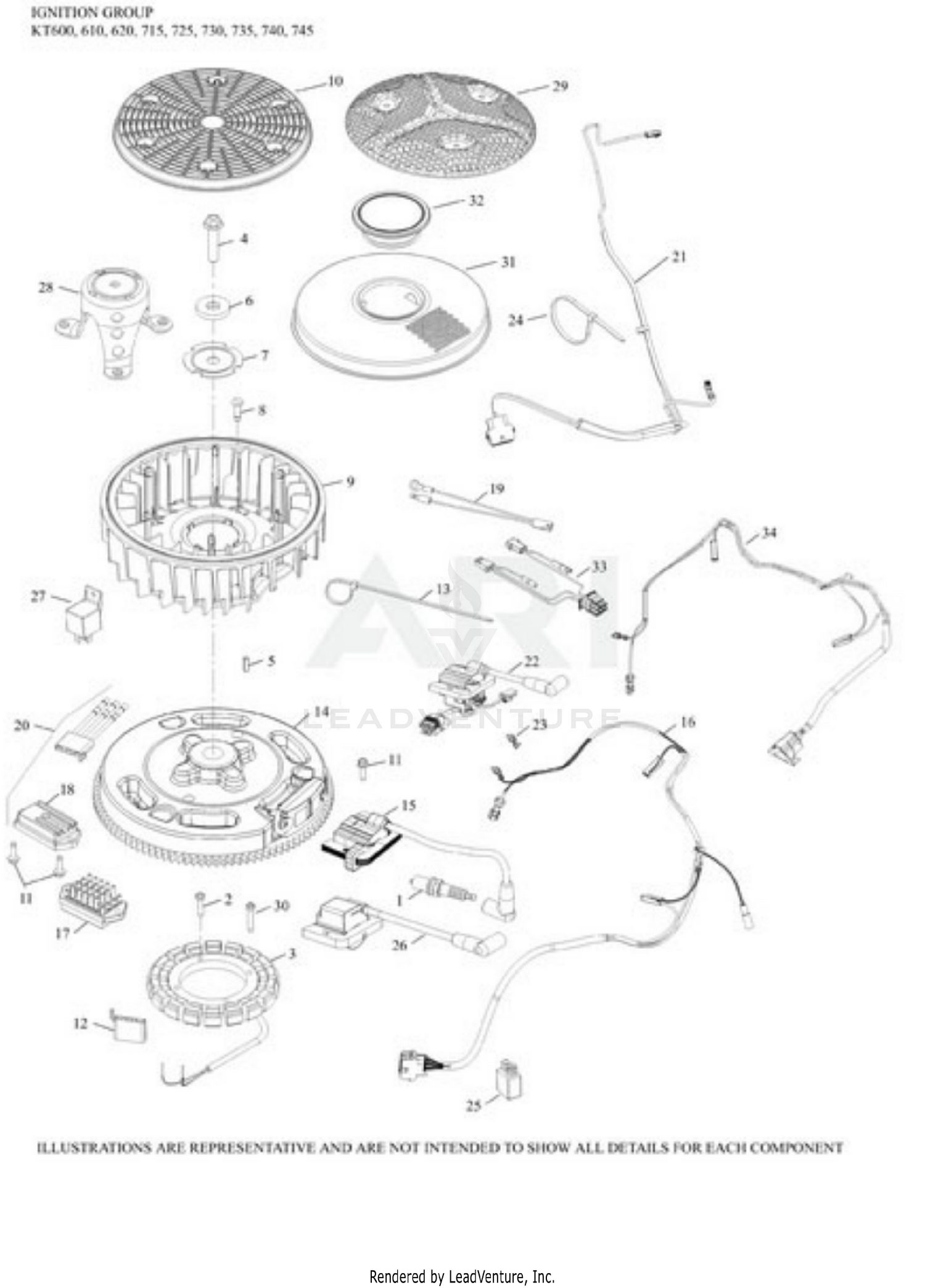 KT730-3060 Ignition & Charging