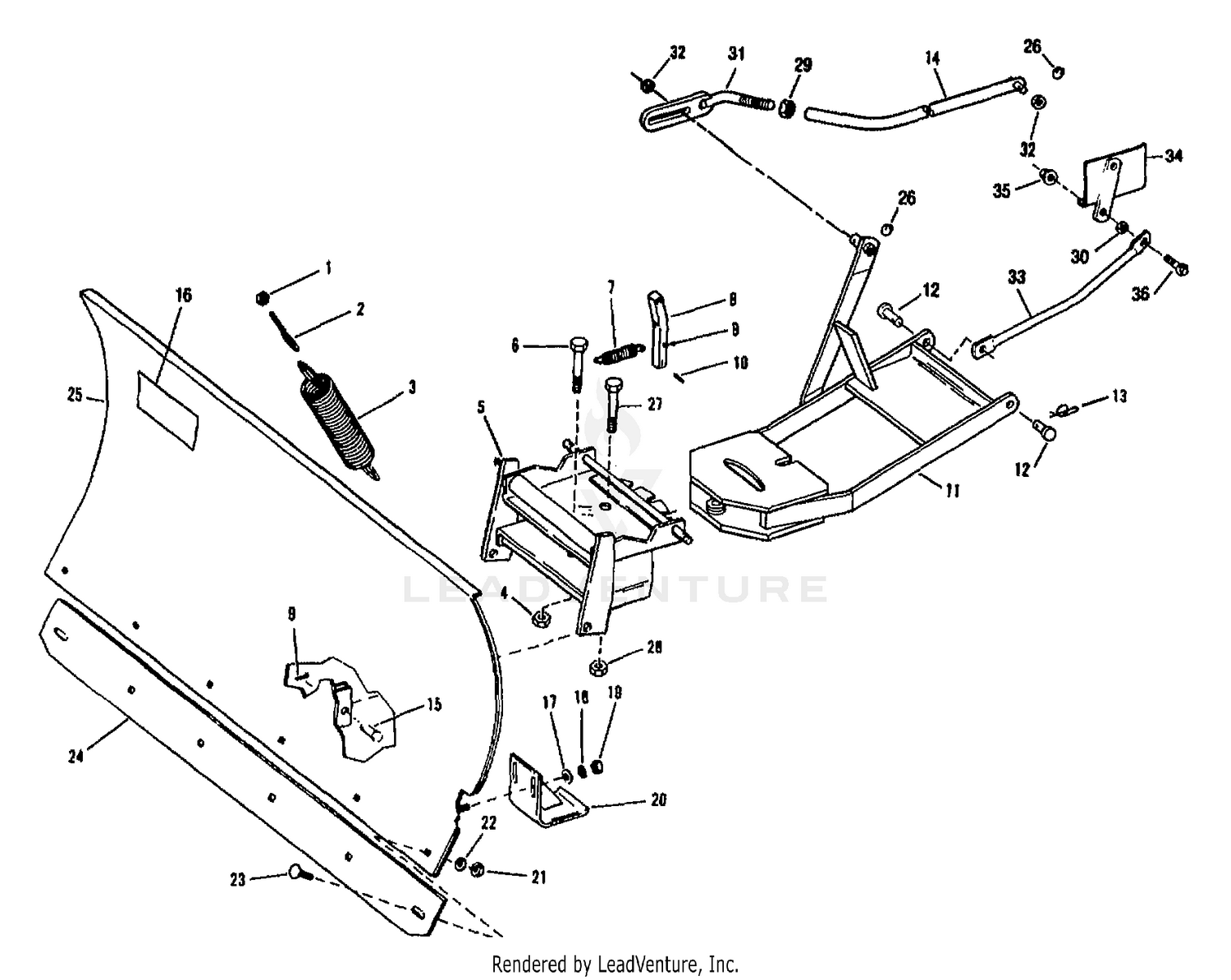 42" BLADE ATTACHMENT