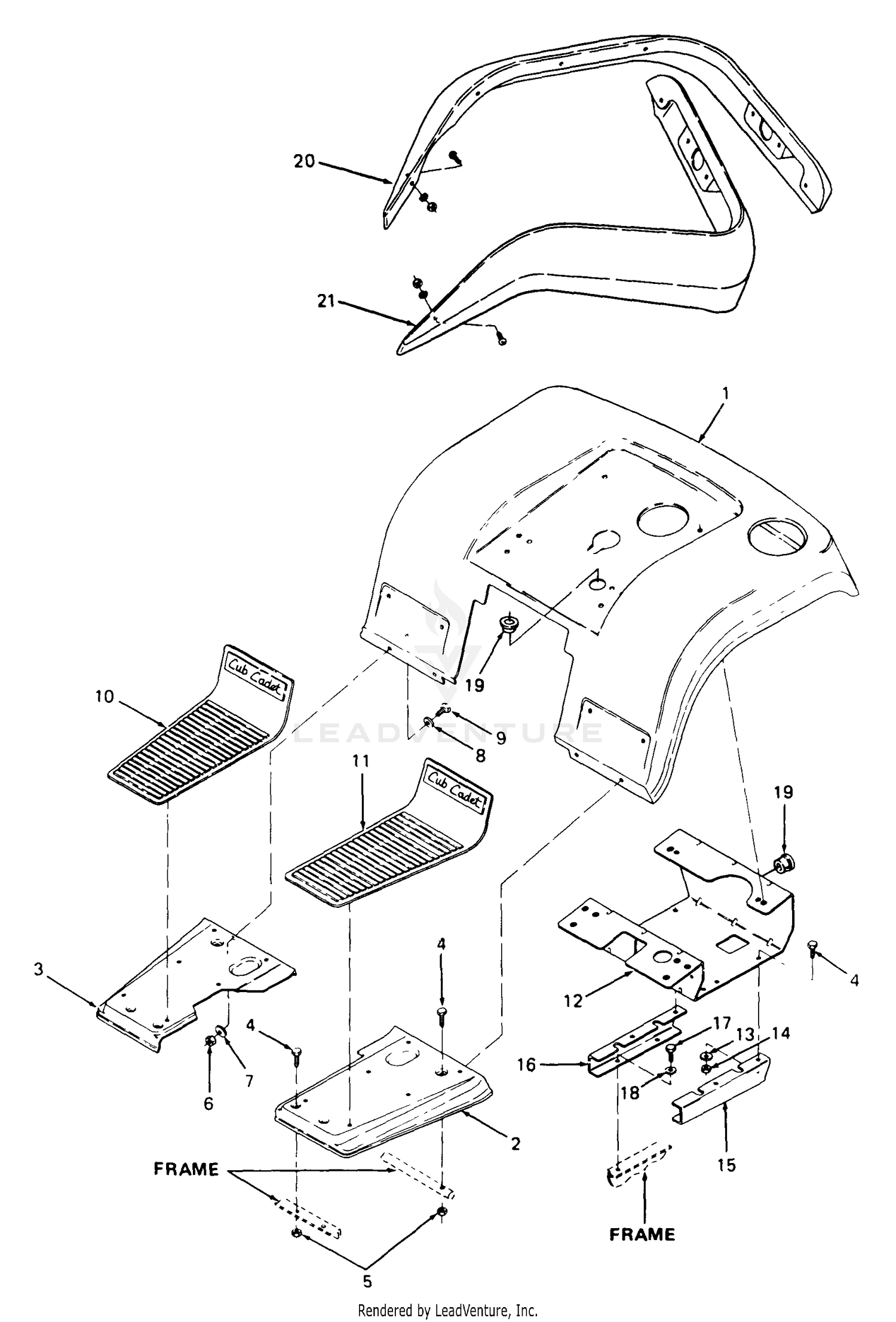 Fenders And Footrest