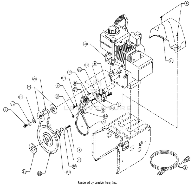 Ranch King by MTD 31A-614E205 (1998) - PartsWarehouse