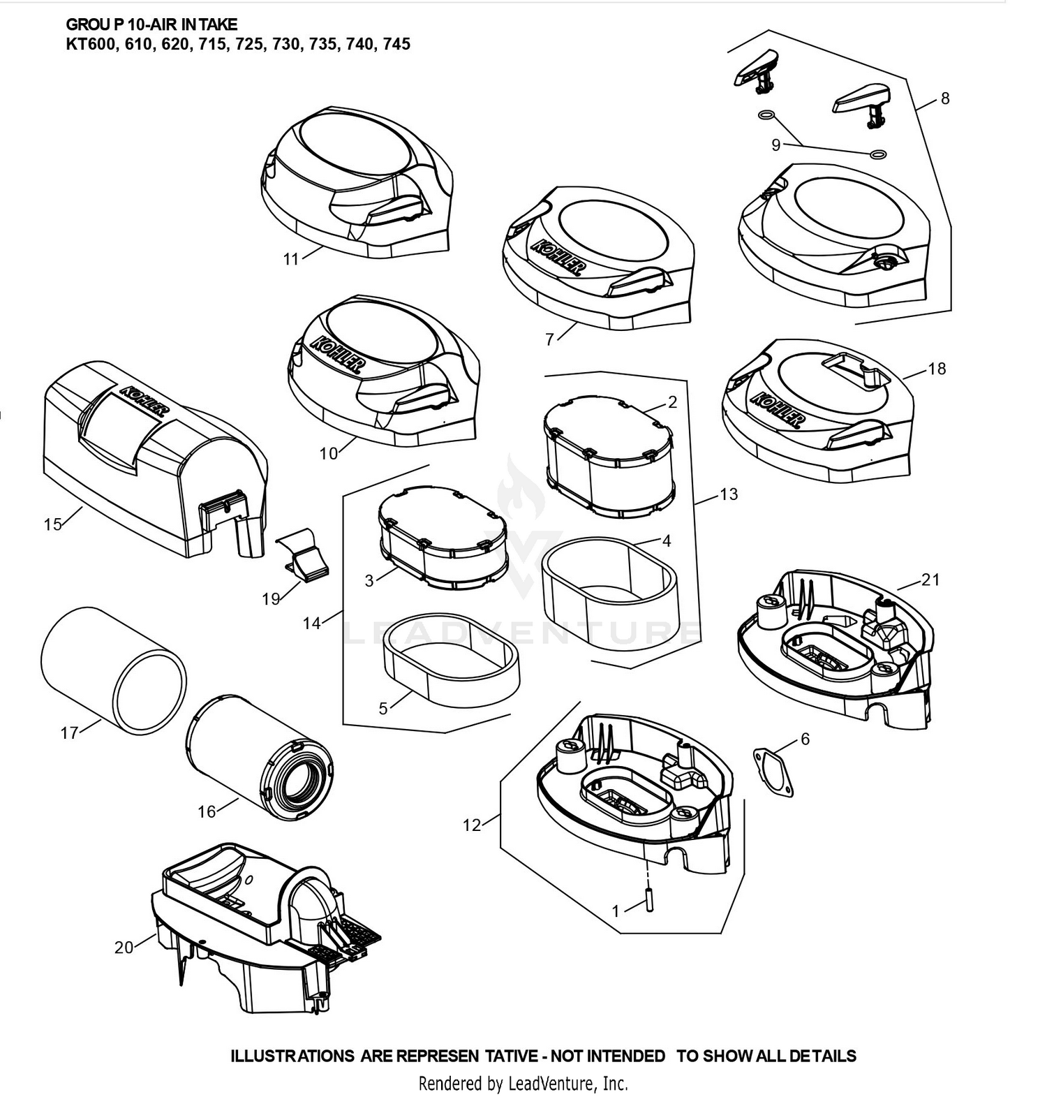 KT725-3108 Air Intake