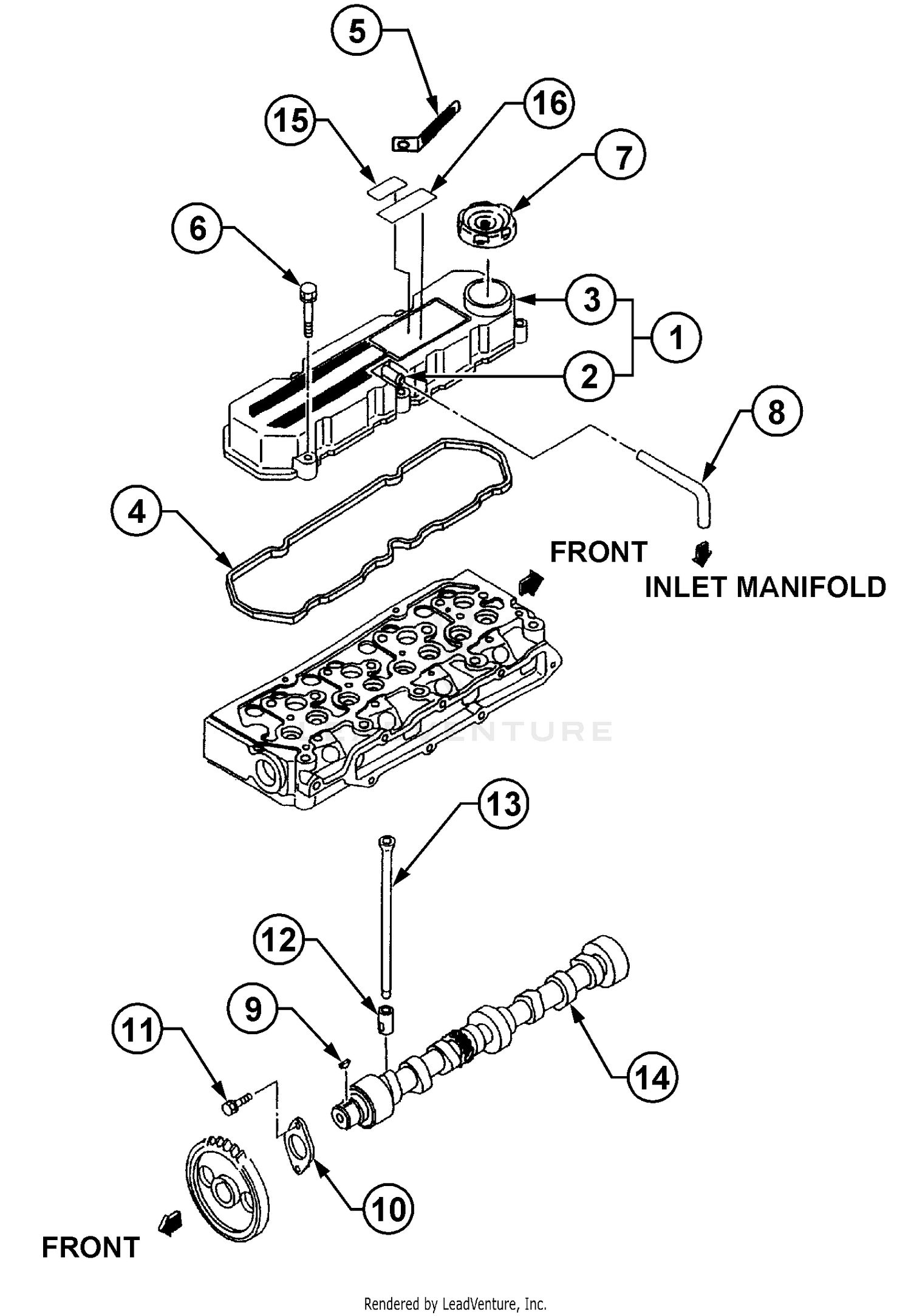 Rocker Cover & Camshaft