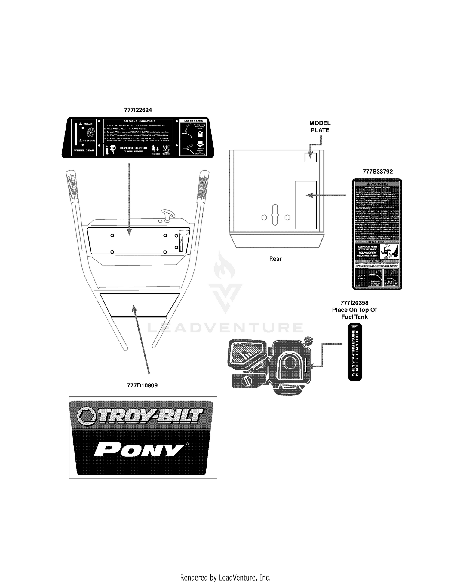Label Map 21A-662G