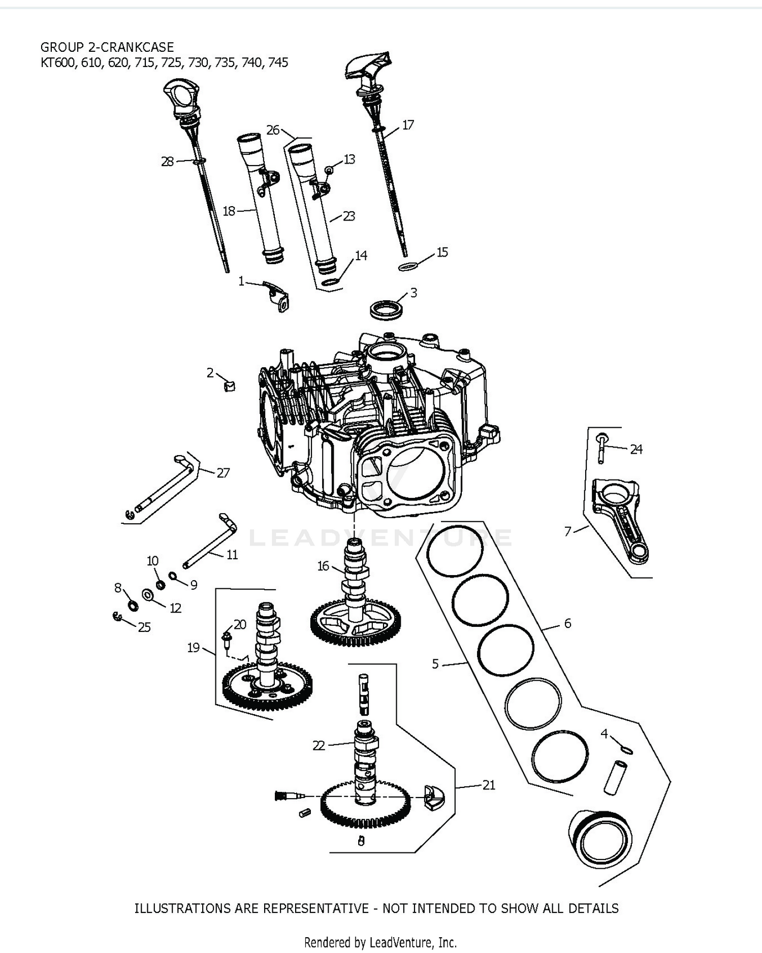 KT725-3101 CrankCase