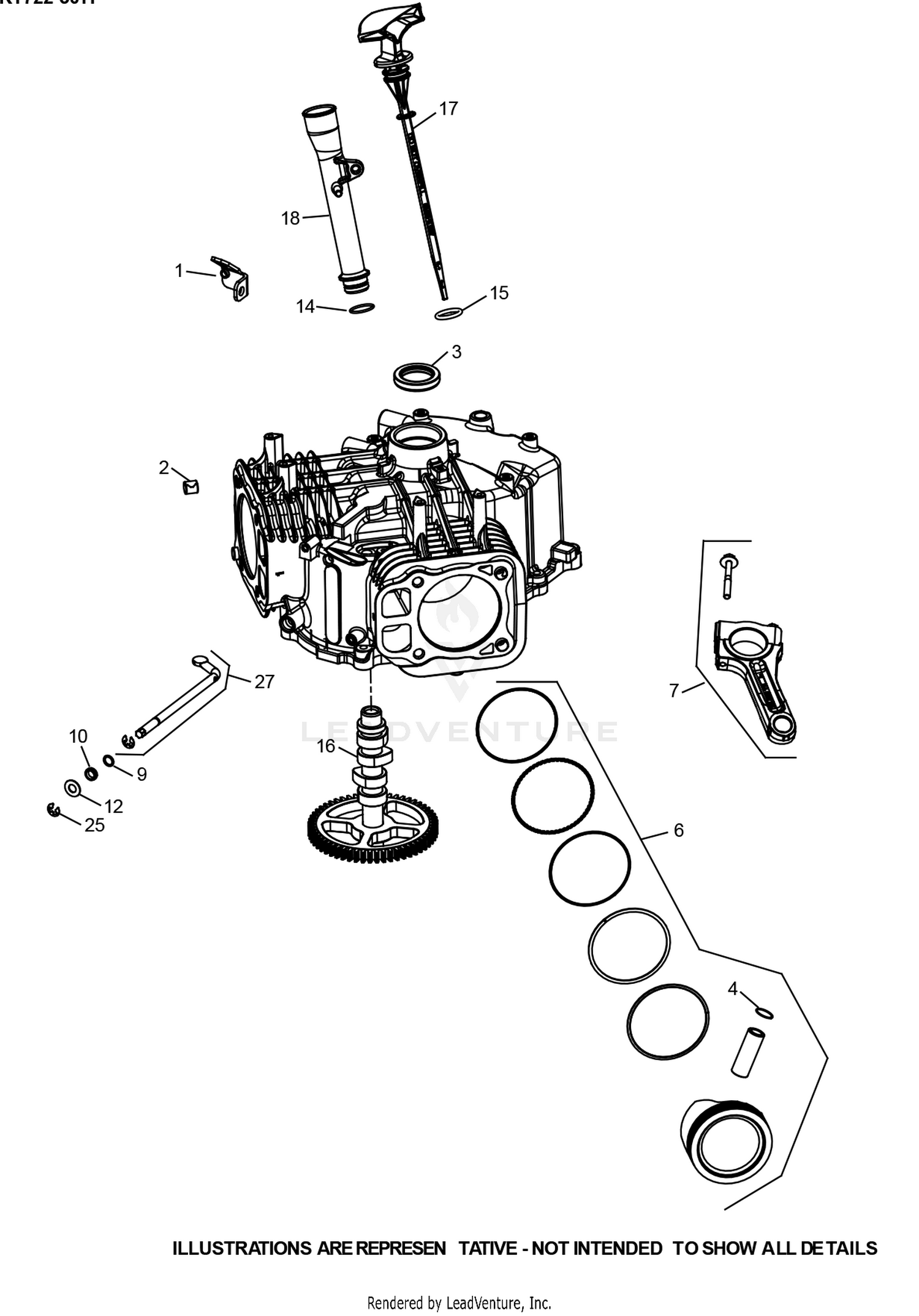 KT722-3011 CrankCase