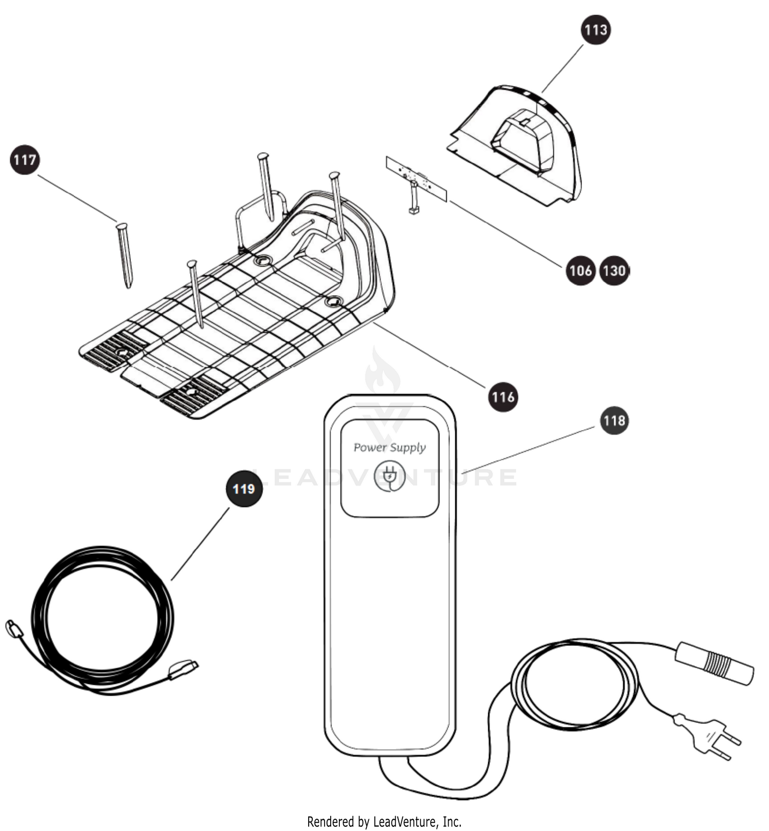 Base Station & Power Supply