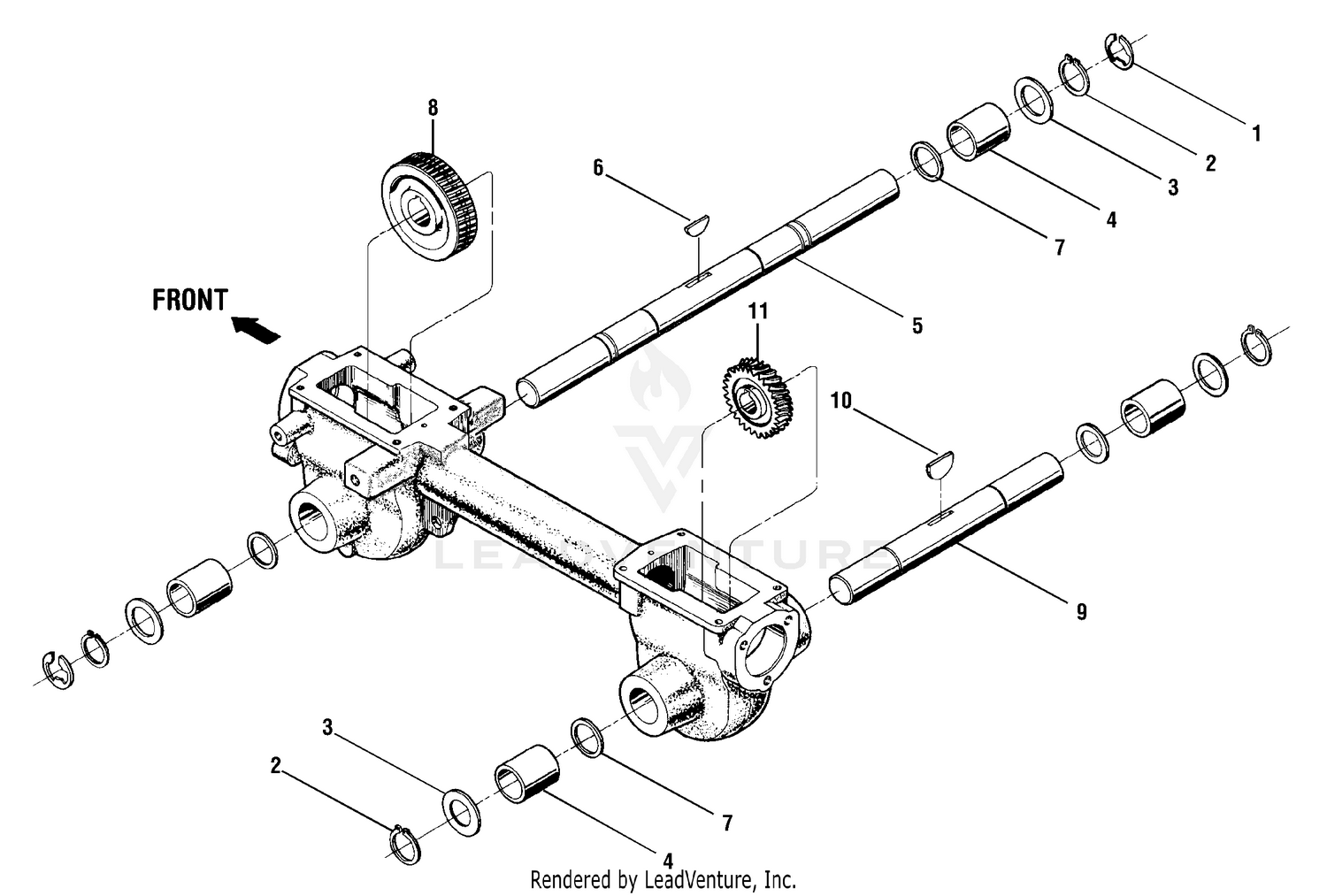 Wheelshaft