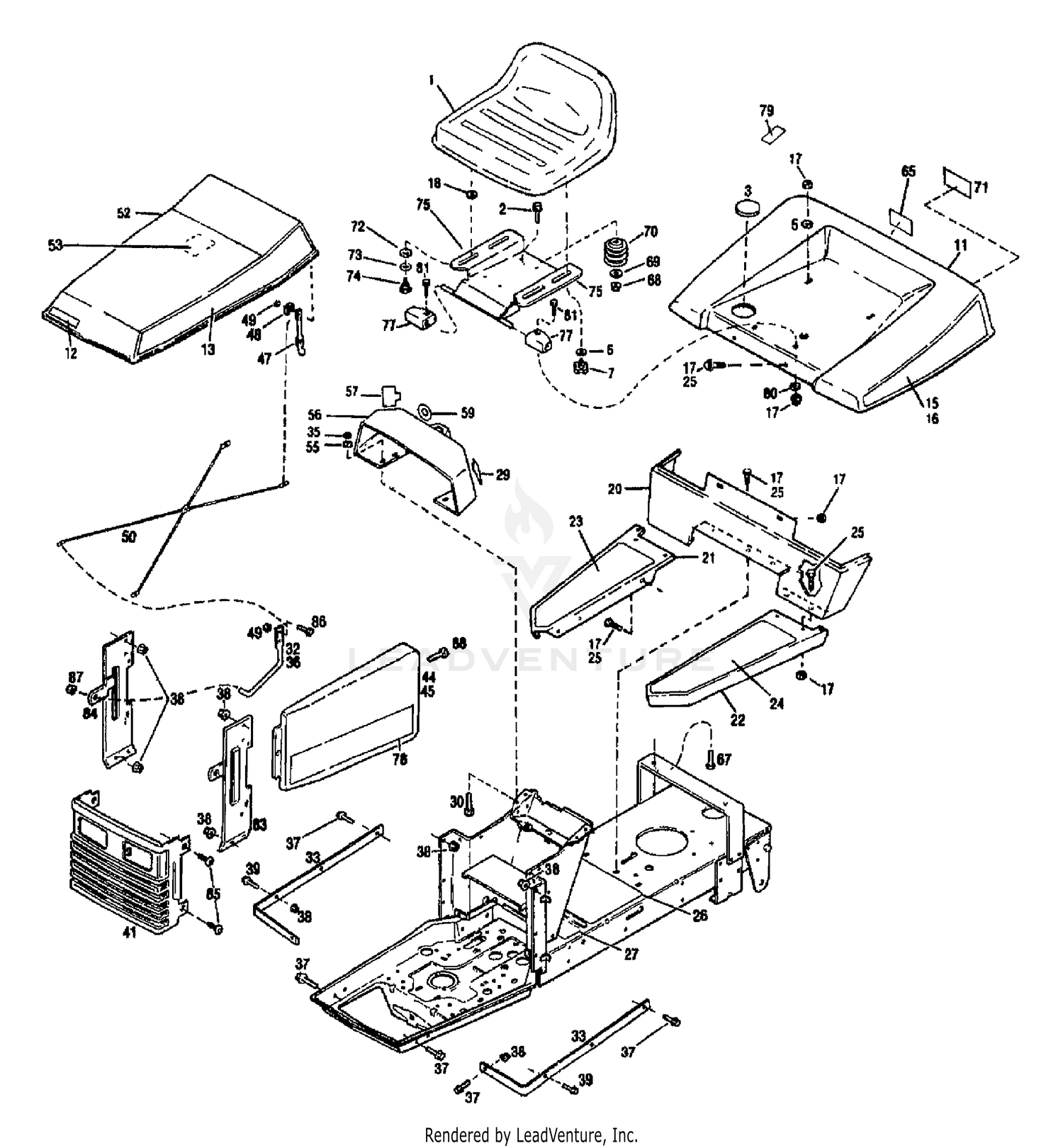 BODYWORK & TRIM ASSEMBLY