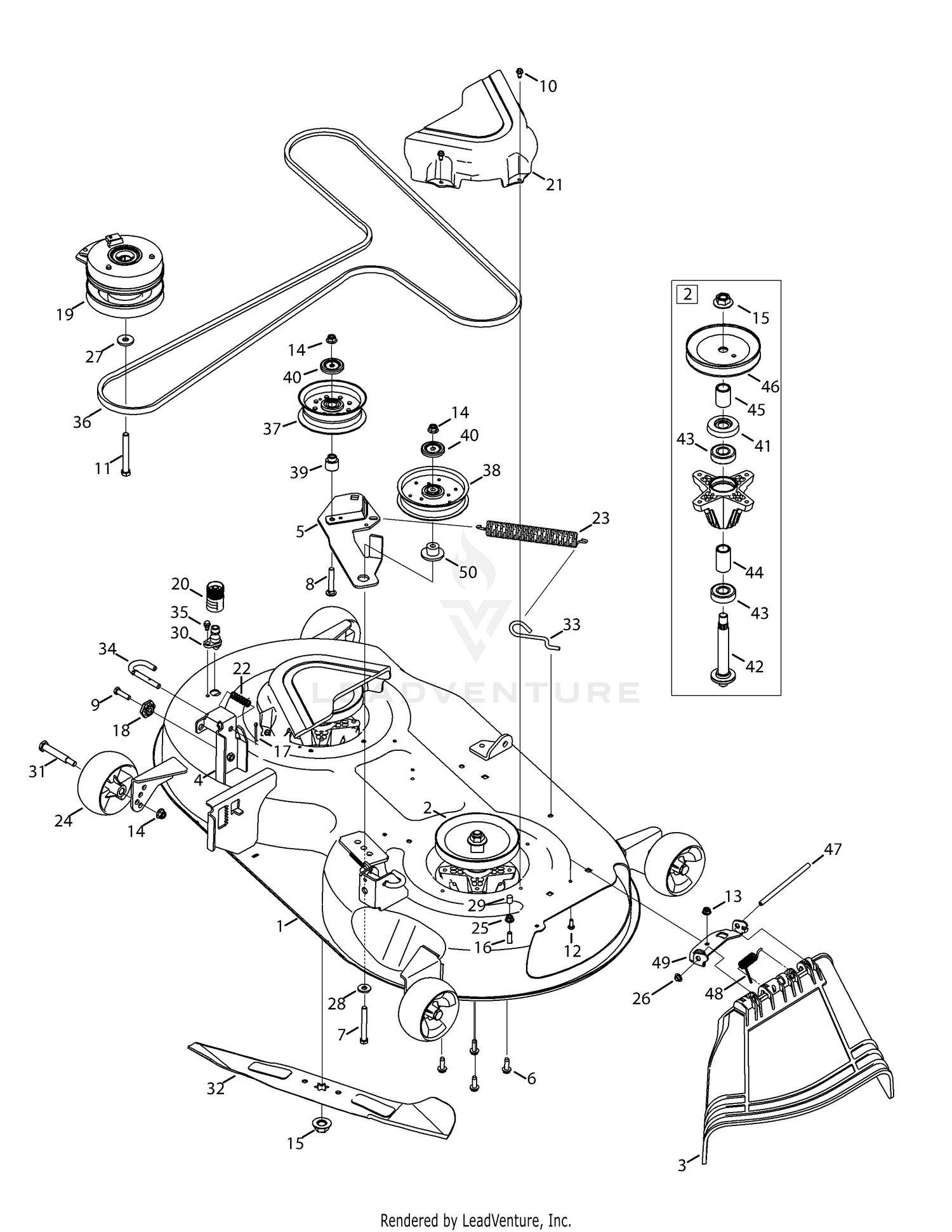 Mower Deck 46-Inch