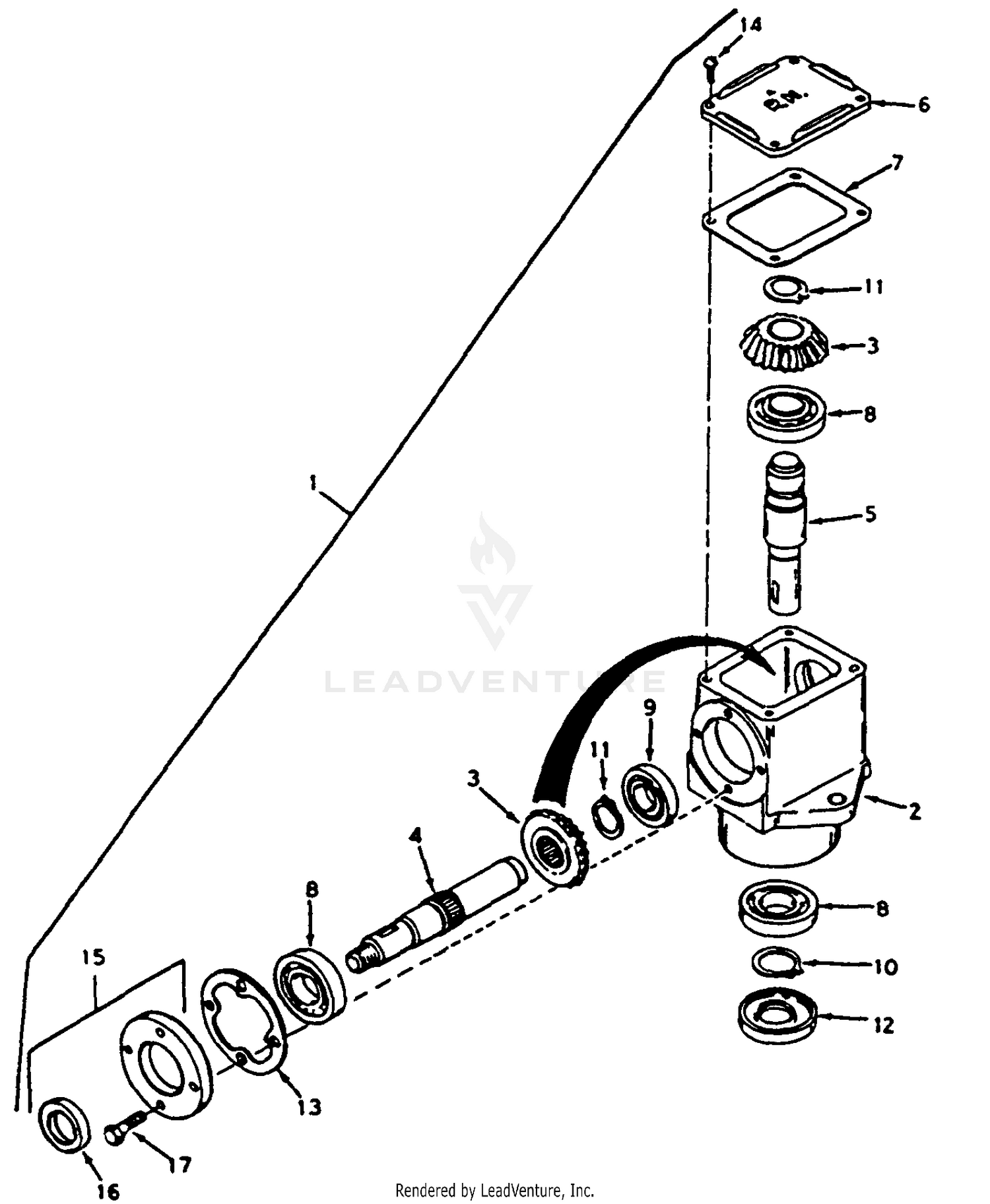 Right Angle Drive Box