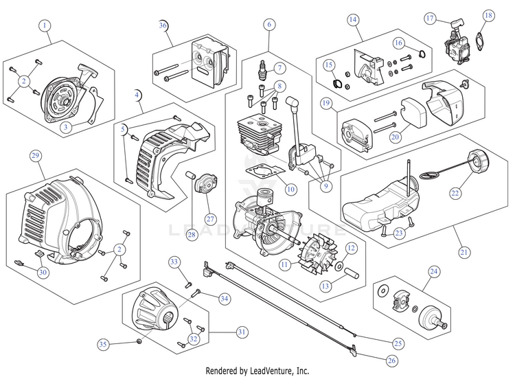 craftsman weed eater parts