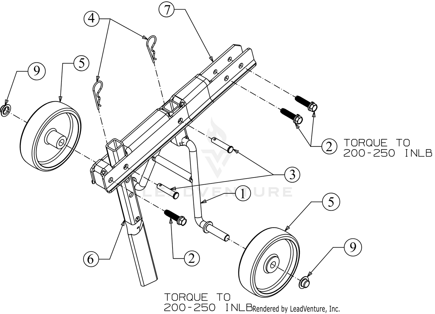 Wheels & Yoke