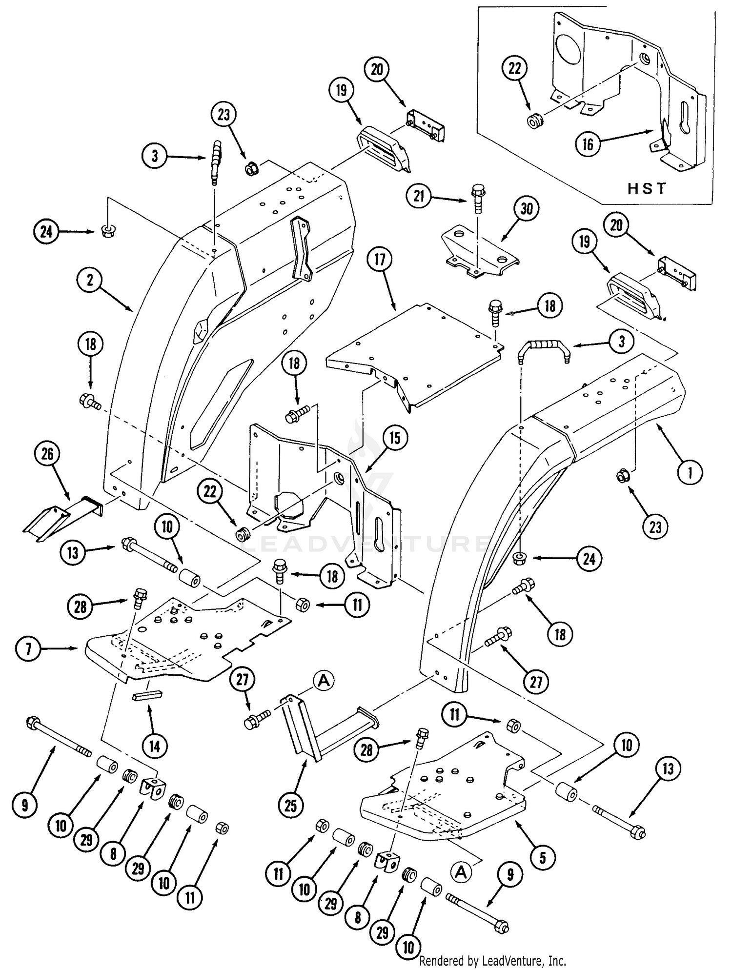 Fender And Step (HST)