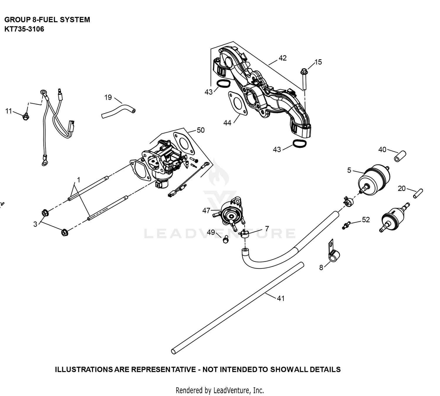 KT735-3106 Fuel System
