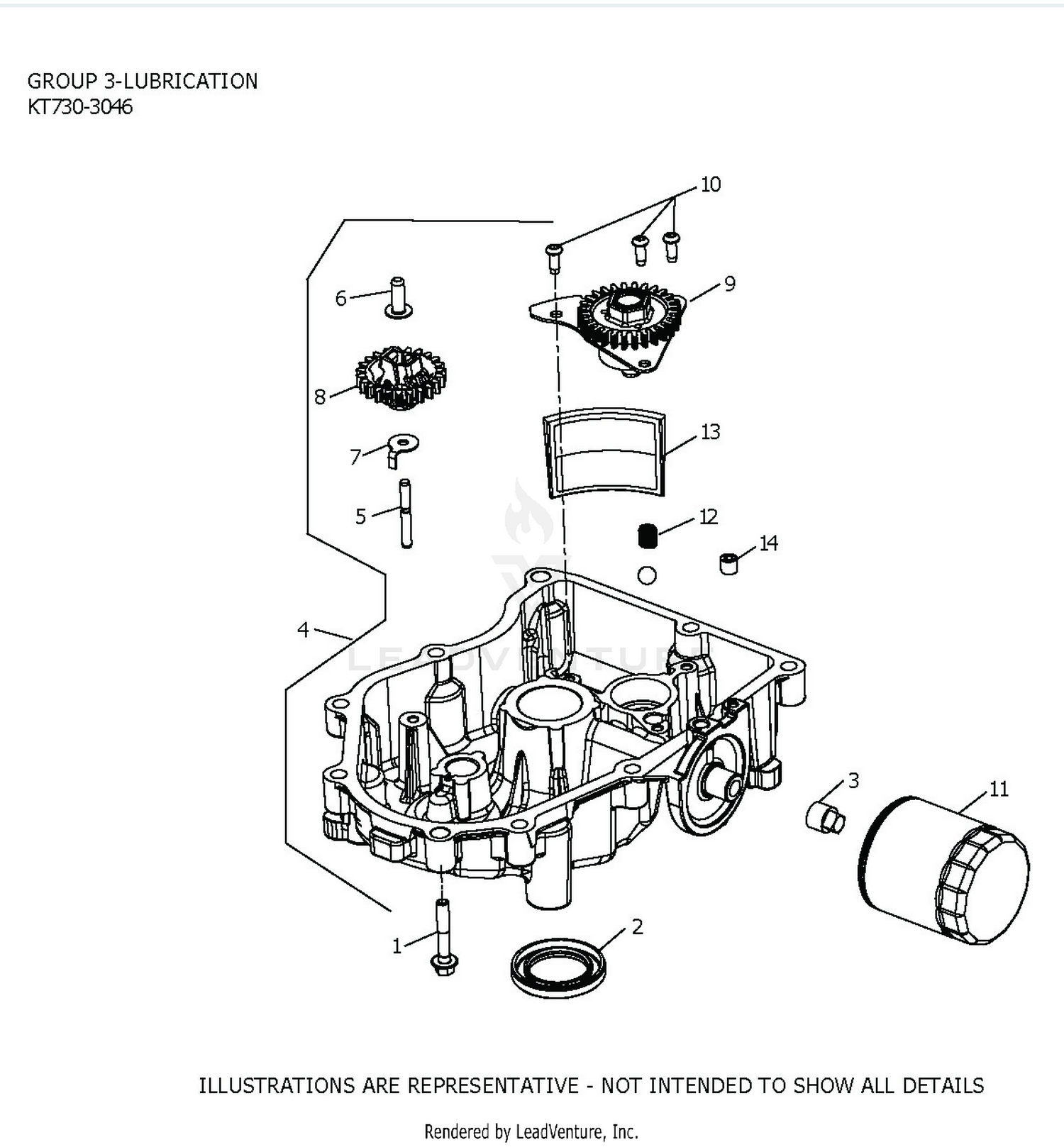 KT730-3046 Lubrication