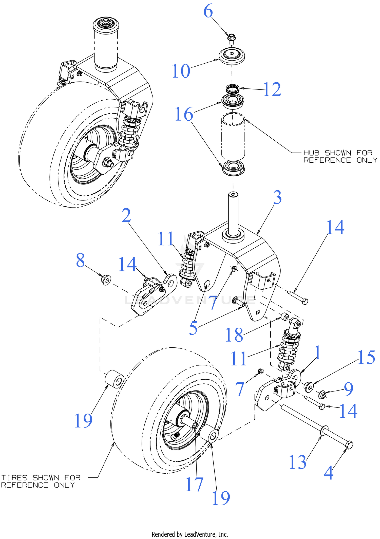 Front Caster