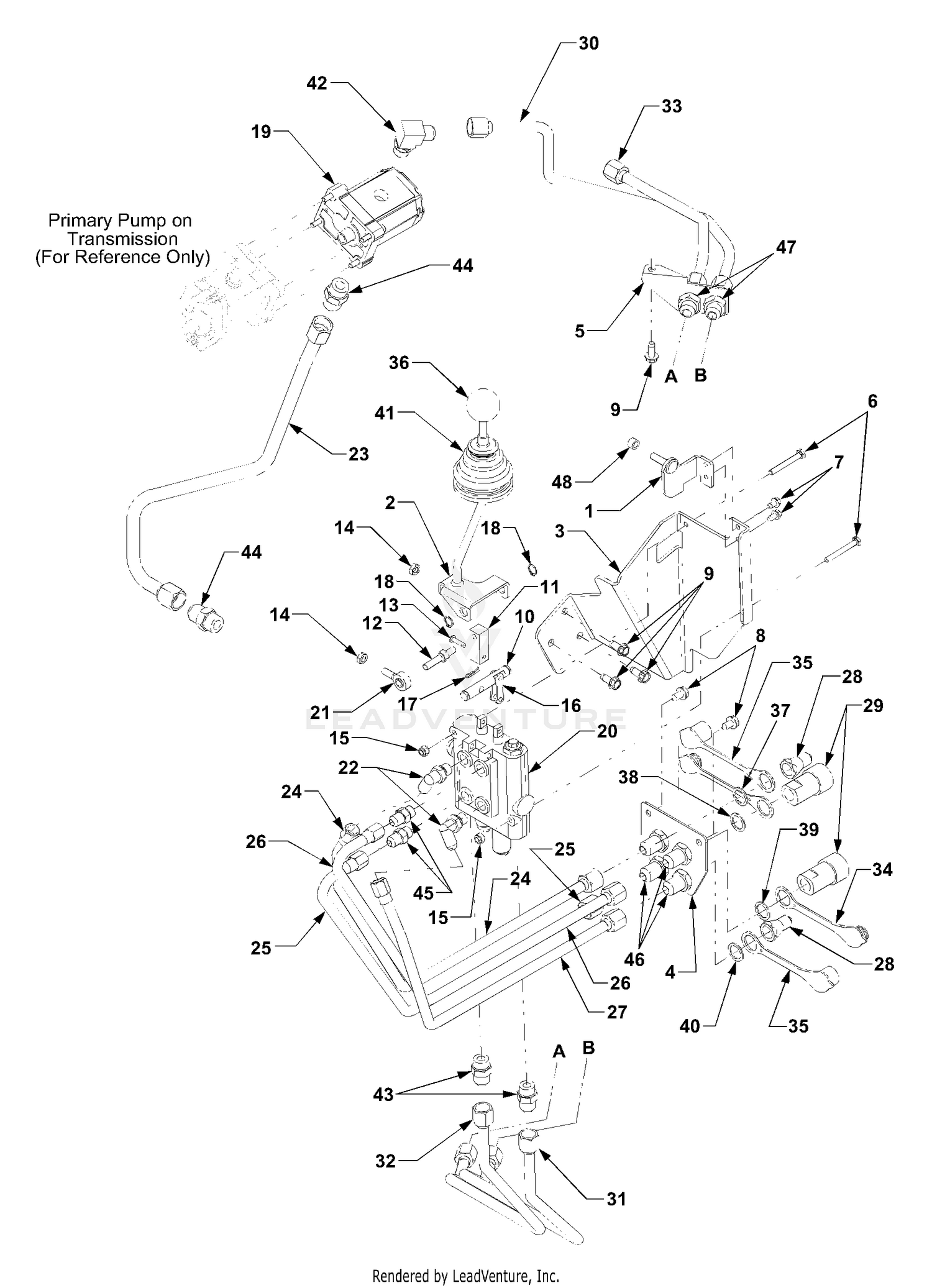 Auxiliary Hydraulic Loader Valve