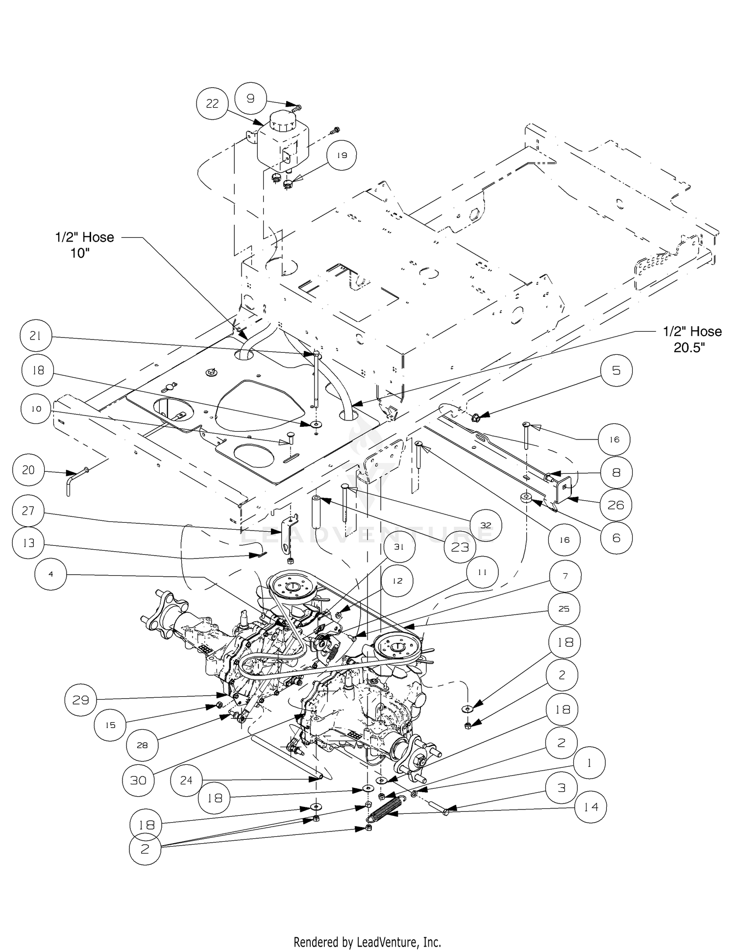 Cub cadet z force drive belt replacement sale