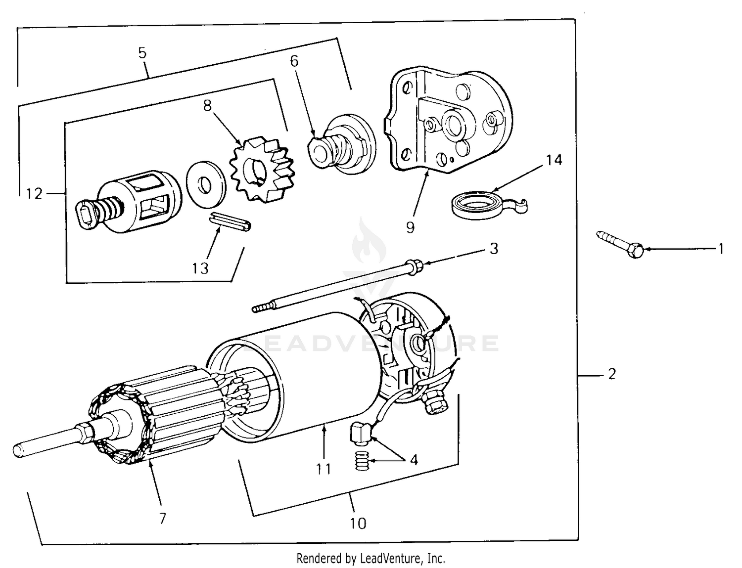 Electric Starting Motor