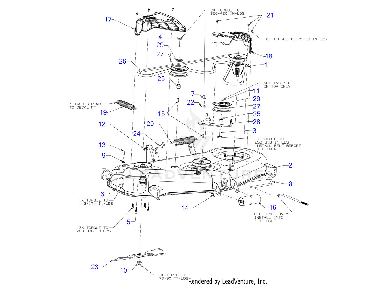 Belt diagram troy online bilt bronco