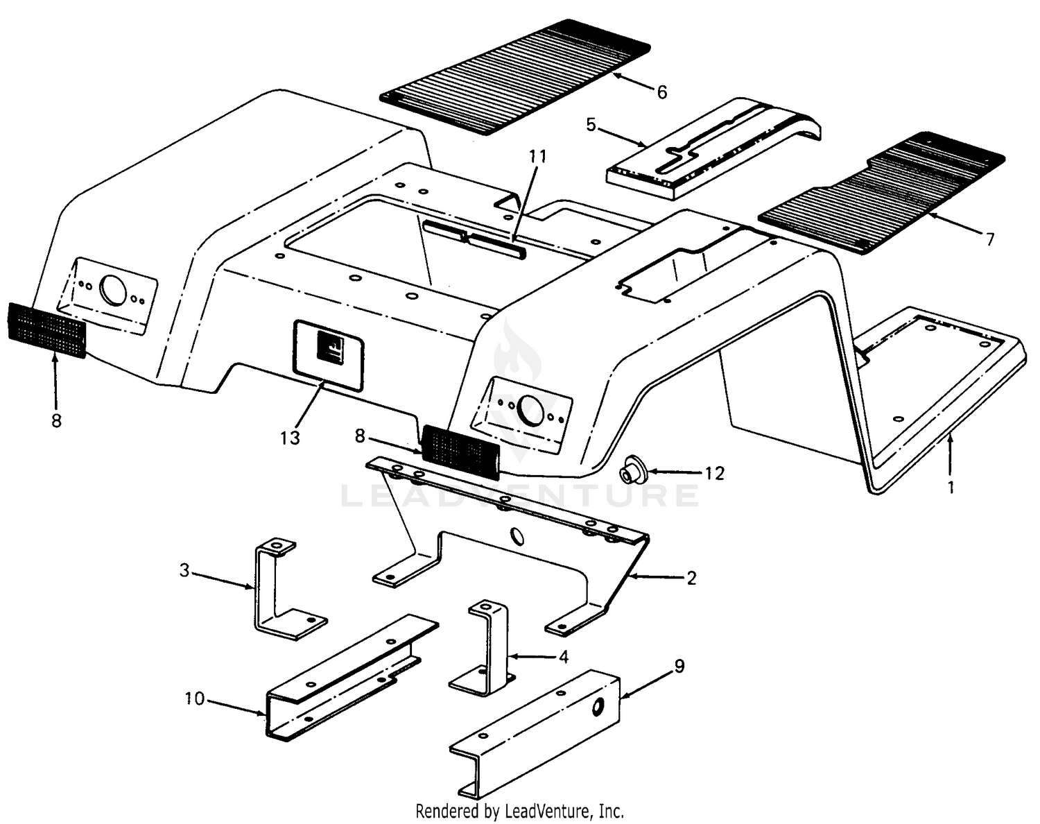 Fenders & Foot Rests